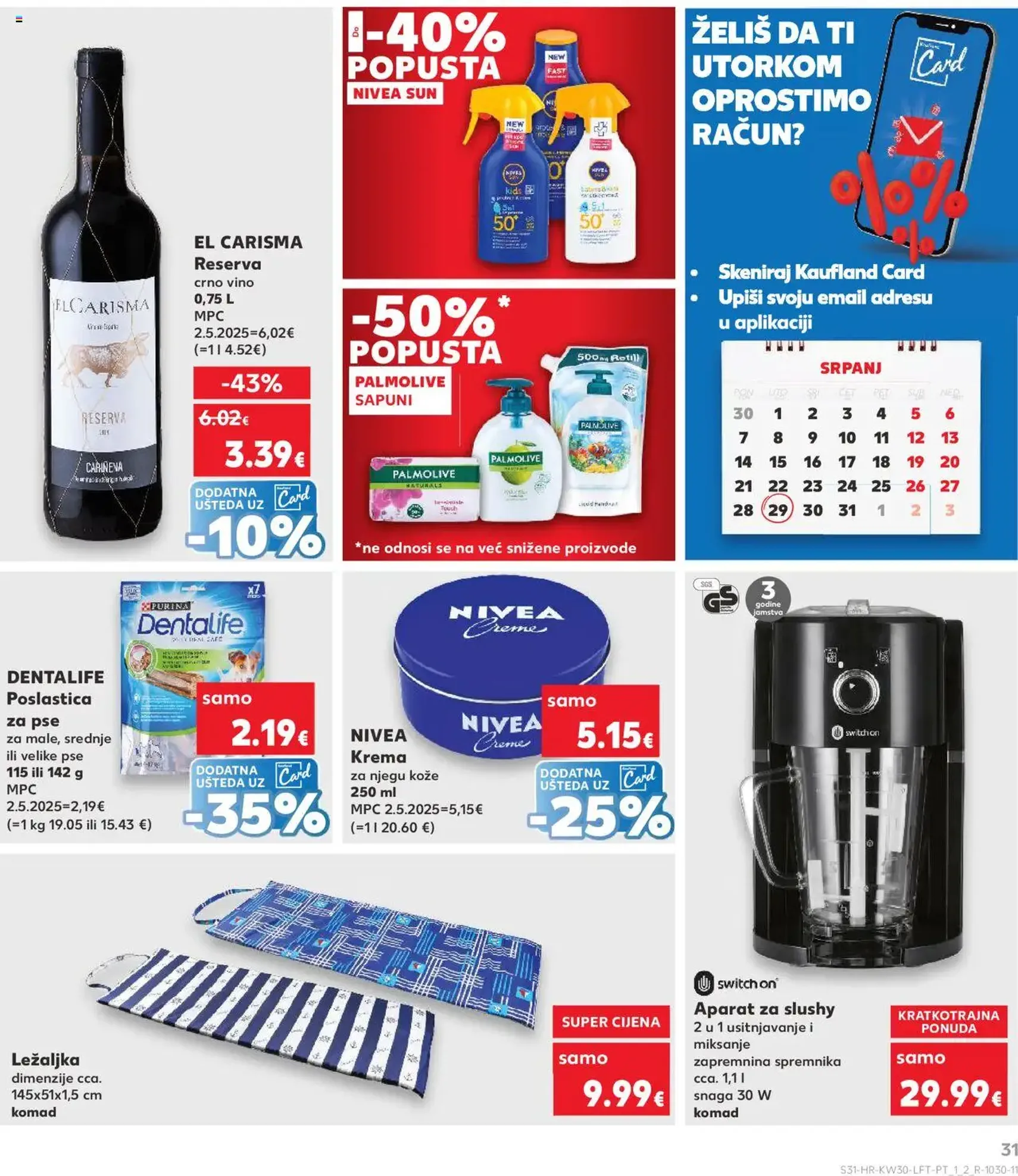 Kaufland HR - Split-Ravne njive - 2025.07.23. érvényes szórólap 31 oldal 32 oldalból