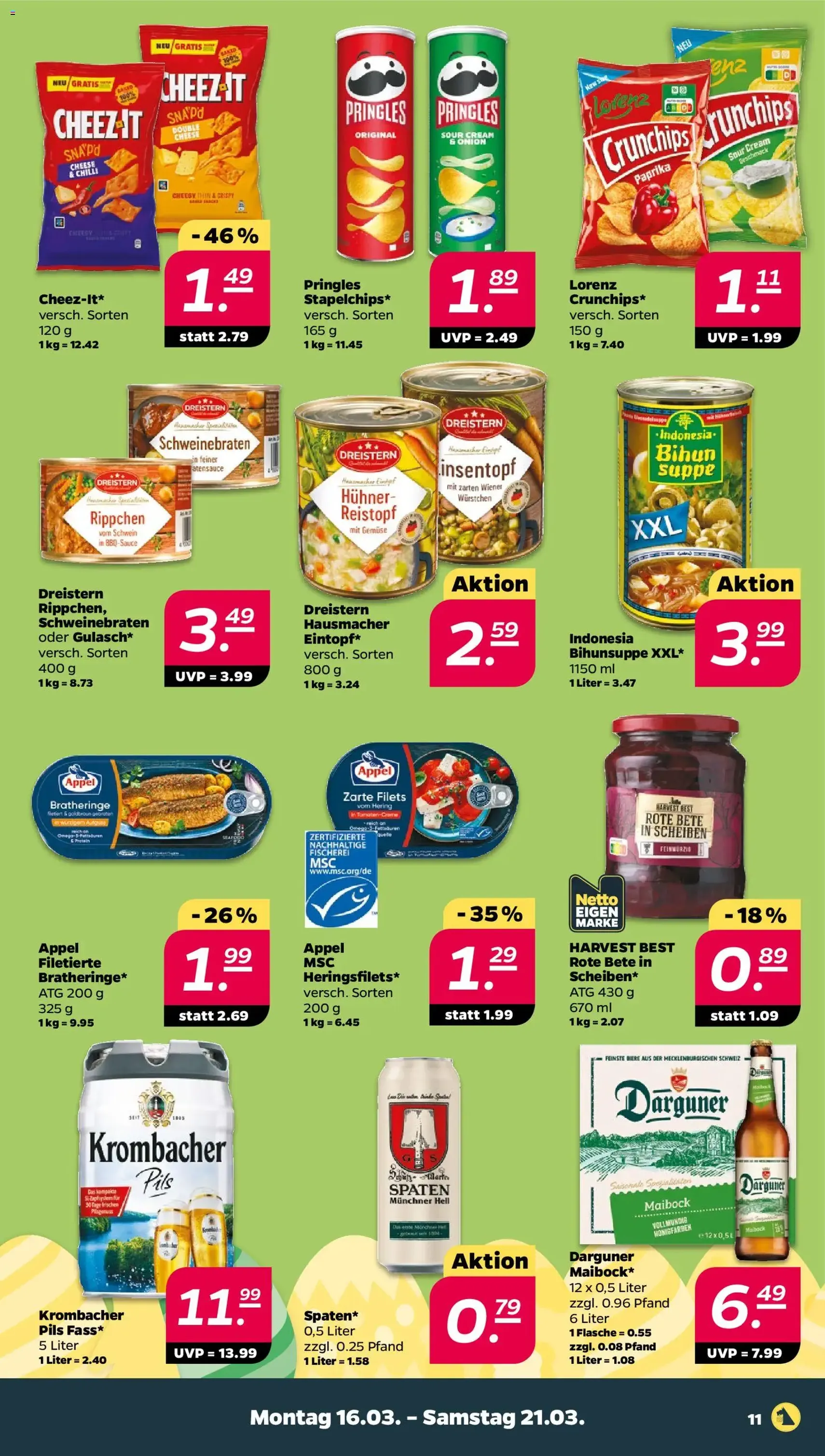 Netto Prospekt - Gültiger Prospekt ab 16.03.2026, Seite 11 von insgesamt 41