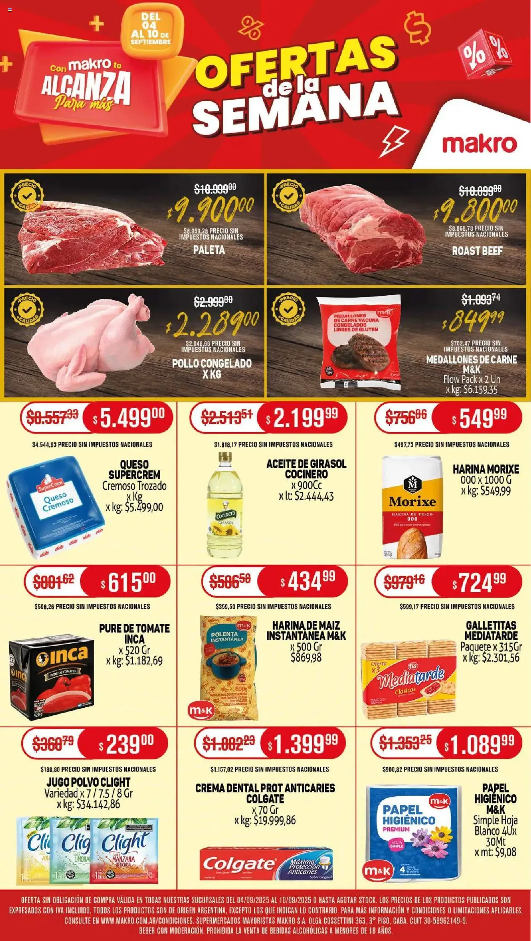 Makro ofertas - folleto válido desde 04/09/2025 página 1 de 19
