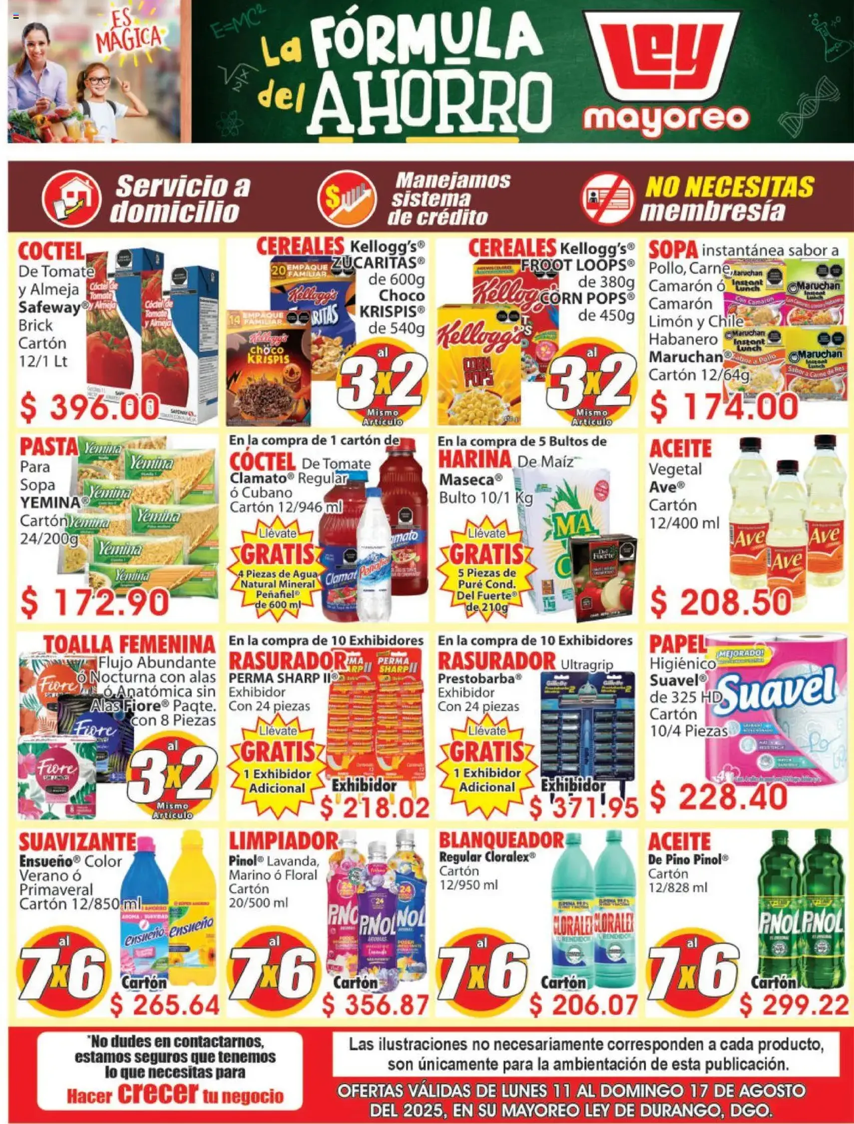 Casa Ley - Folleto Mayoreo - folleto válido desde 11/08/2025 página 2 de 6 Casa Ley - Folleto Mayoreo - folleto válido desde 11/08/2025 página 2 de 6