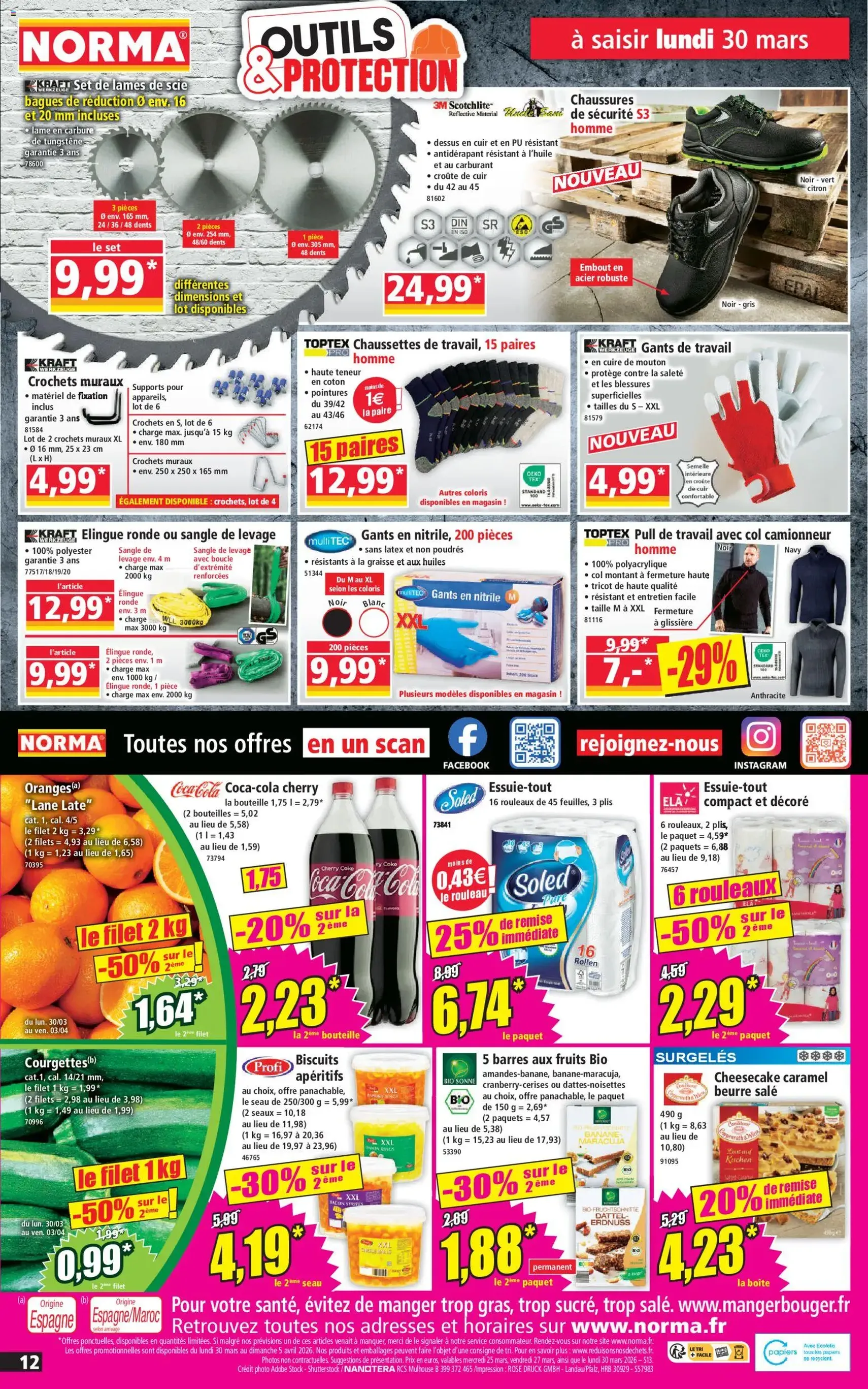 Norma catalogue - brochure valable à partir du 25/03/2026, page 12 sur 14