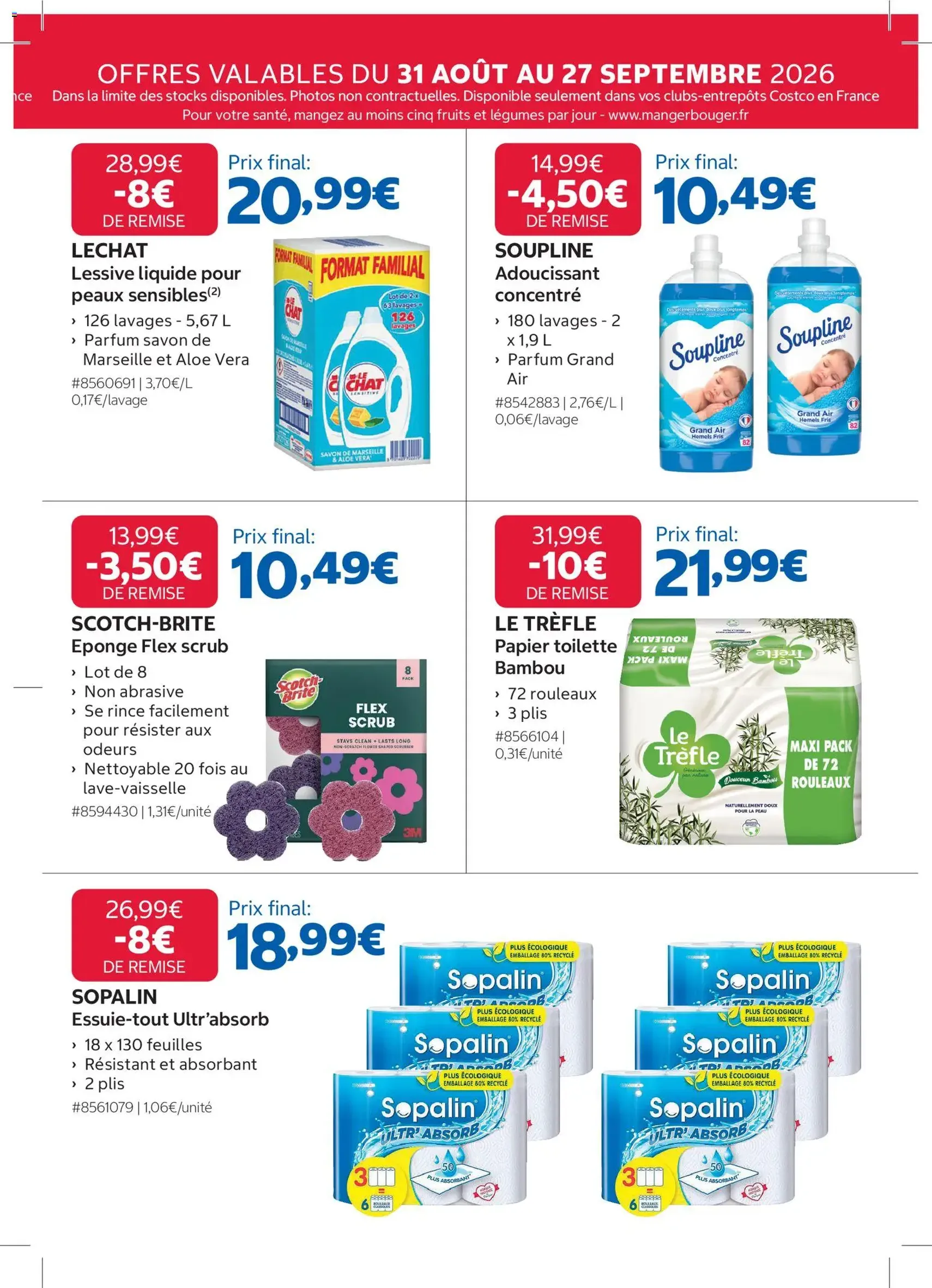 Costco catalogue - brochure valable à partir du 31/08/2026, page 19 sur 20