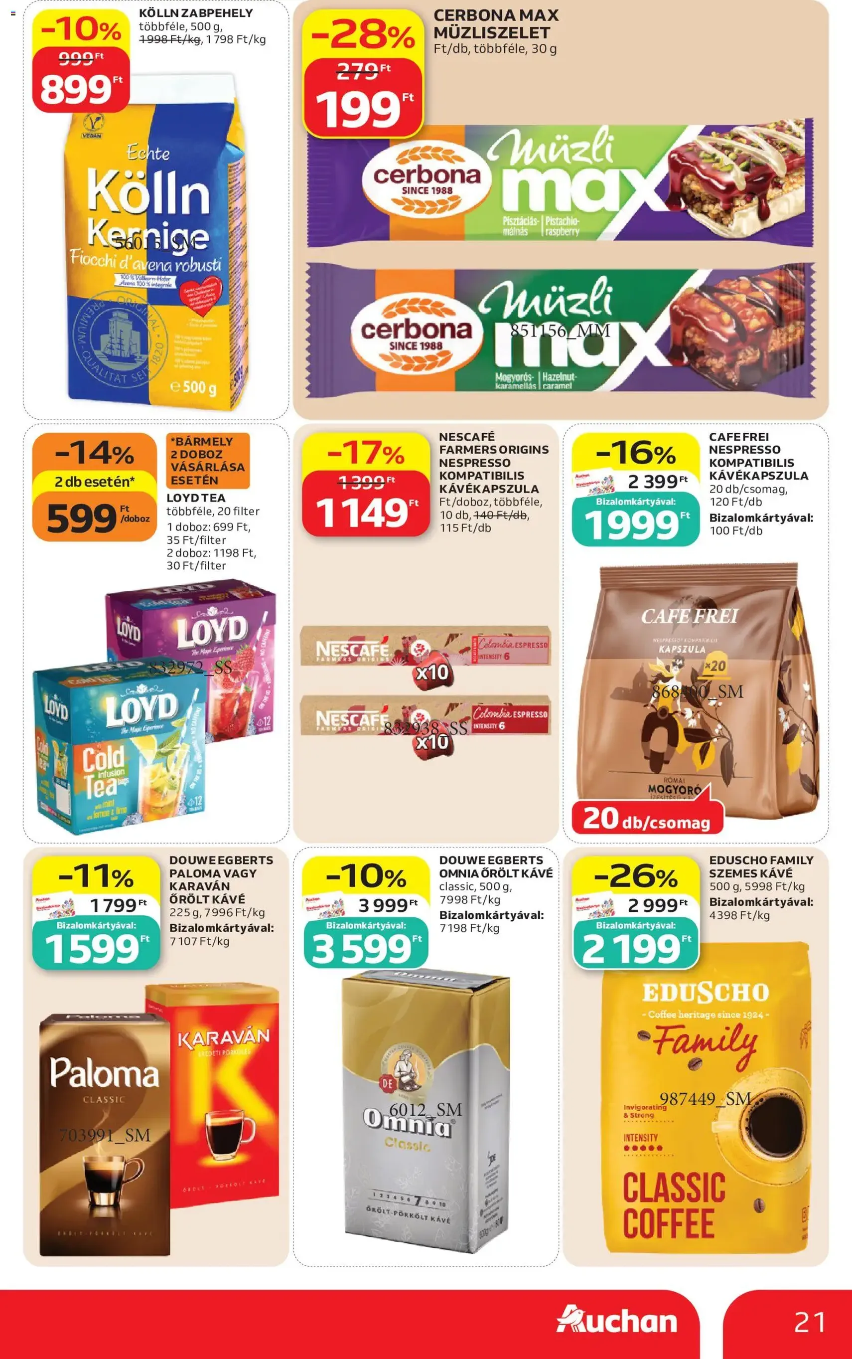 Auchan akciós újság - 2026.07.16. érvényes szórólap 21 oldal 56 oldalból