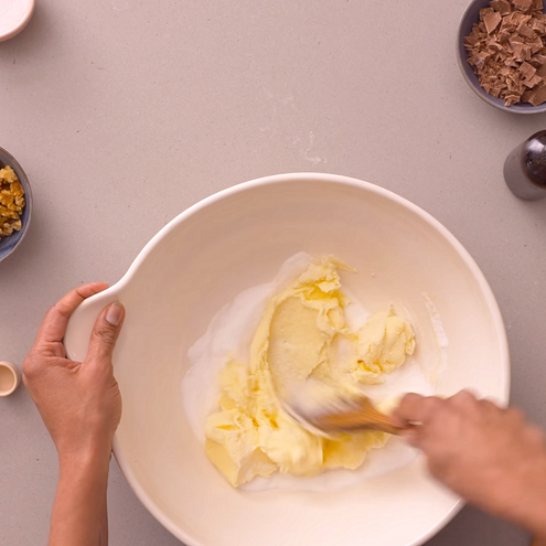 Biscotti al caramello salato - procedimento 1