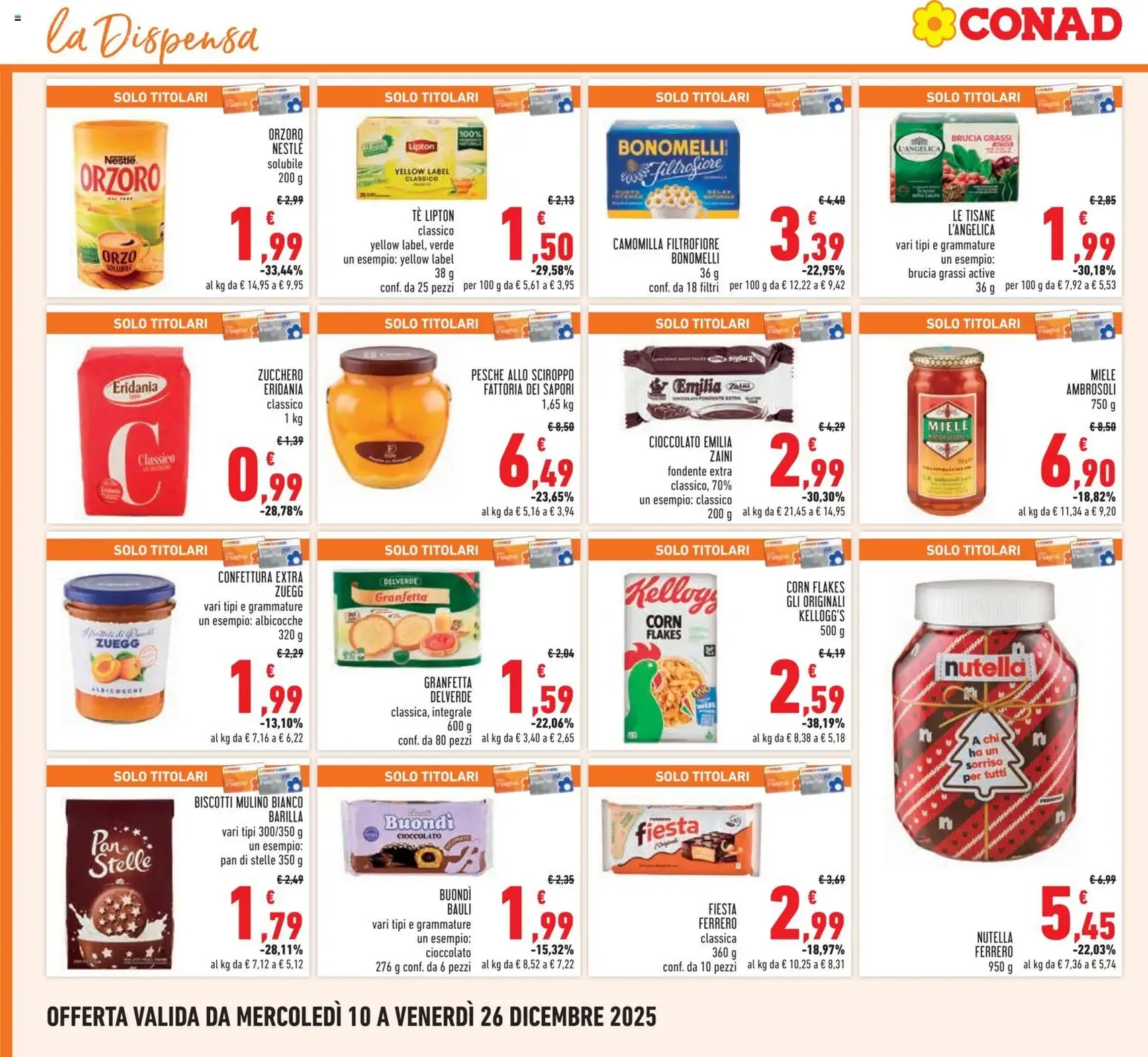 Volantino Conad - volantino valido dal 10/12/2025 pagina 24 di 32
