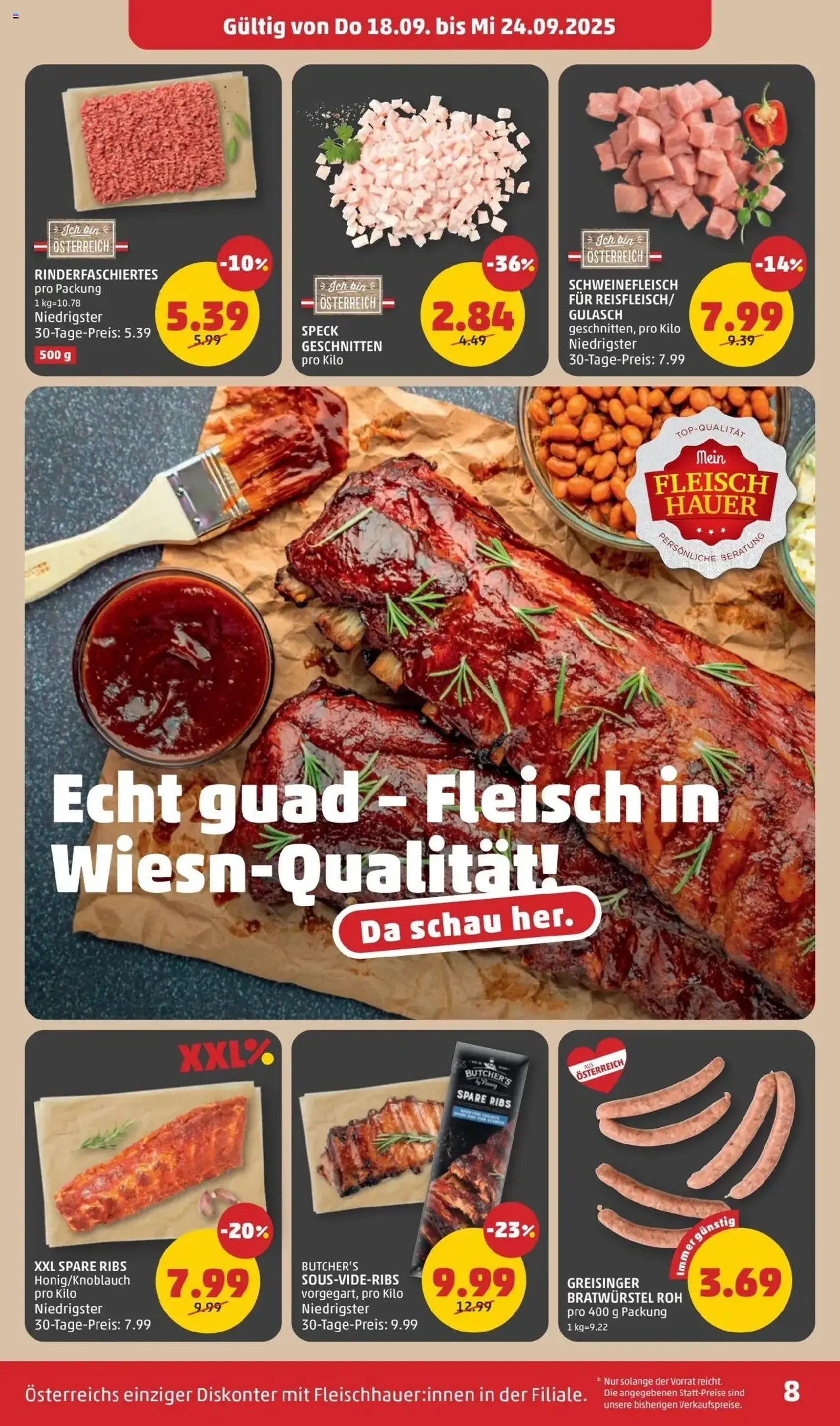 Penny Markt Flugblatt - Gültiger Prospekt ab 18.09.2025, Seite 8 von insgesamt 32