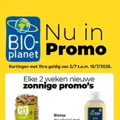 BioPlanet folder - voorvertoning van de folder geldig vanaf 02/07/2025