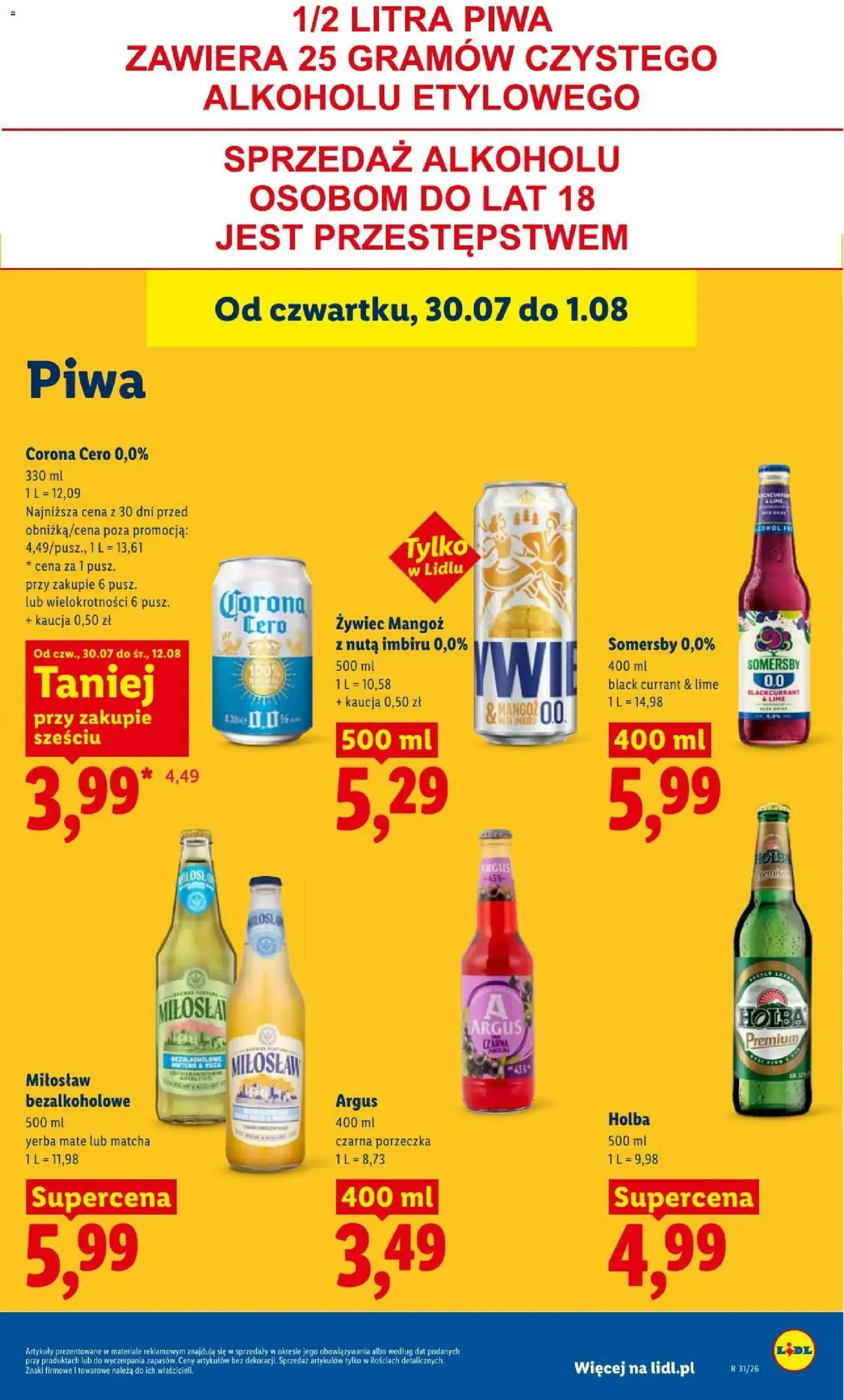Lidl gazetka - ważny gazetka od 30.07.2026 strona 79 z 97