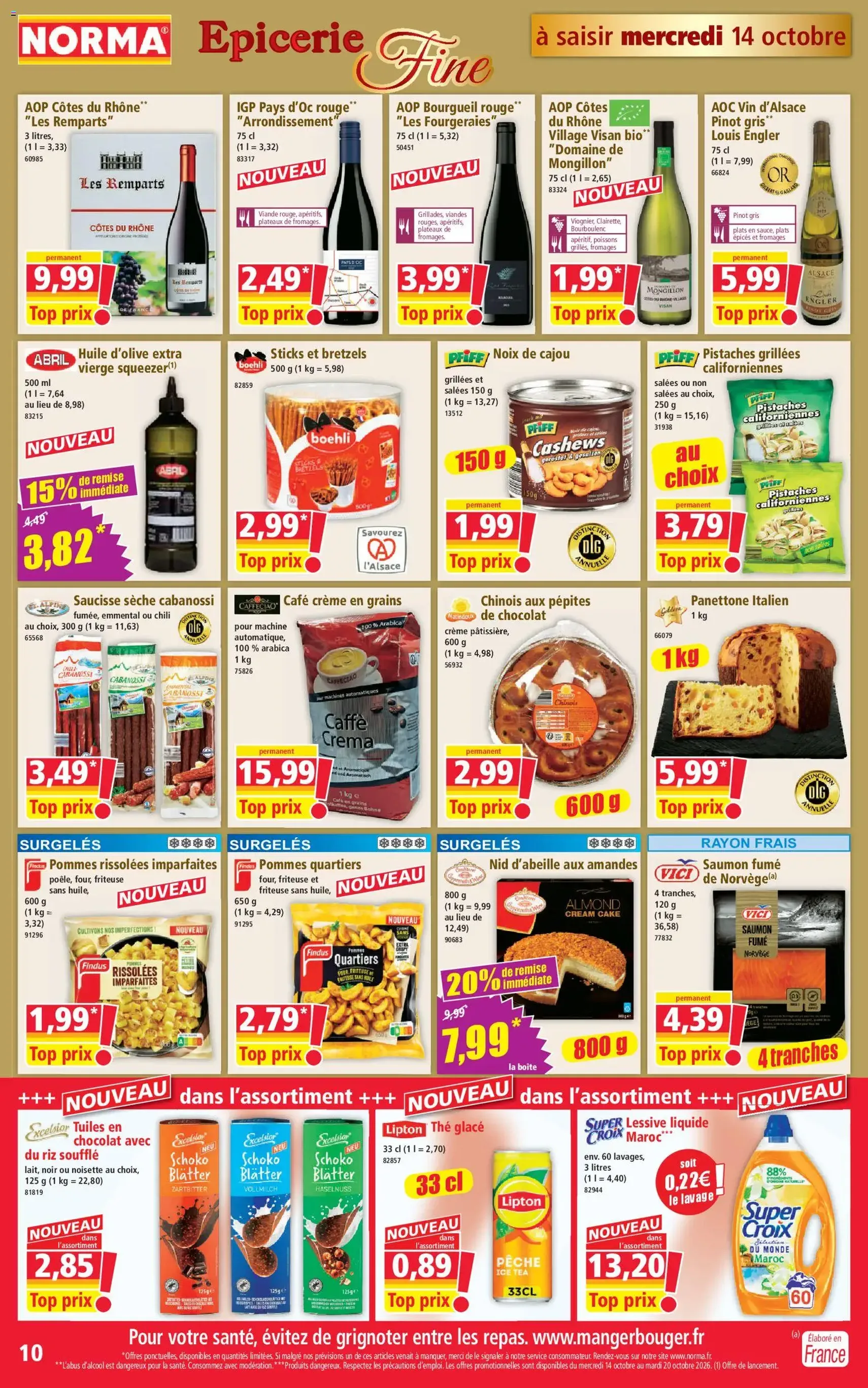 Norma catalogue - brochure valable à partir du 14/10/2026, page 10 sur 14