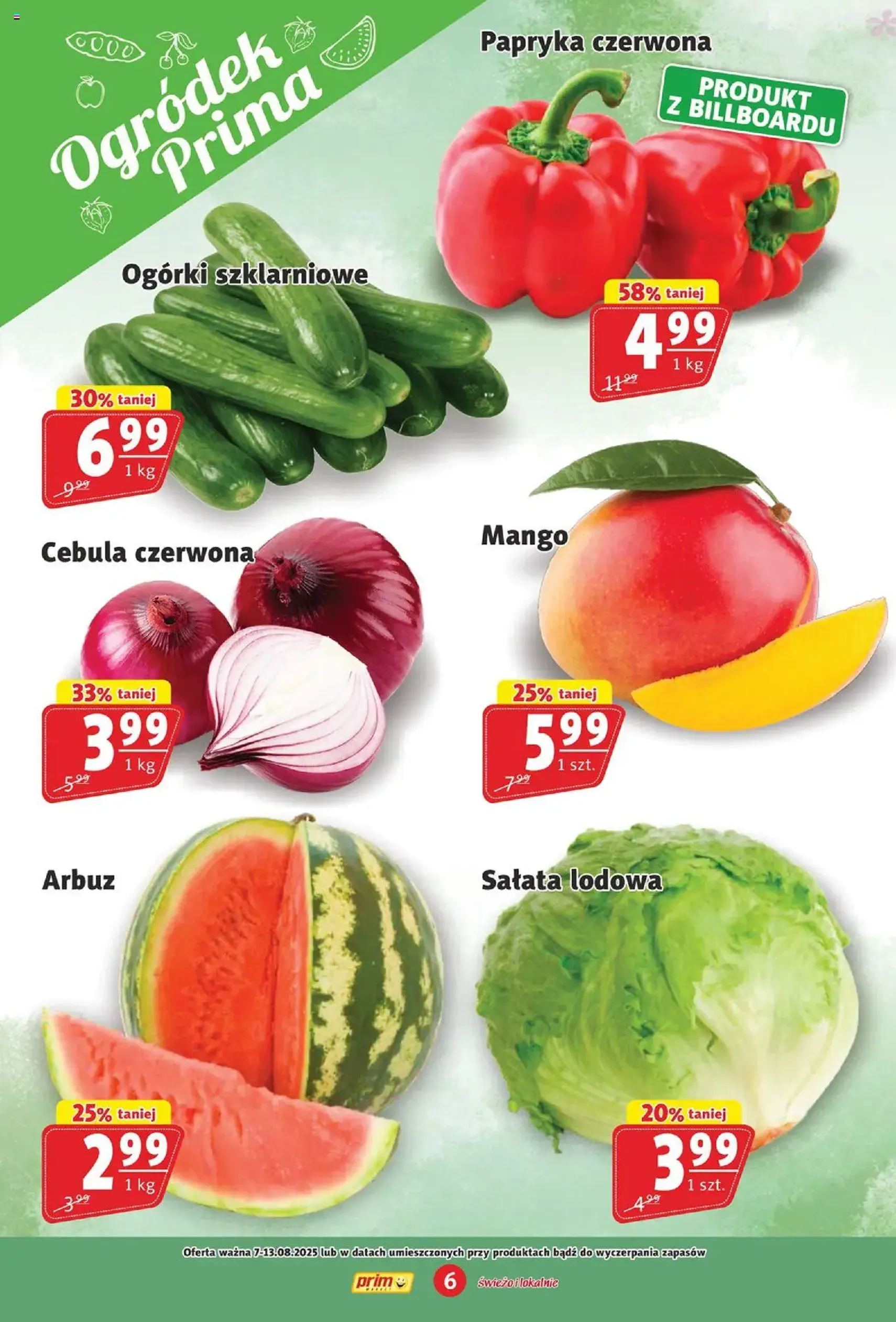 Prim Market Gazetka - ważny gazetka od 07.08.2025 strona 6 z 16 Prim Market Gazetka - ważny gazetka od 07.08.2025 strona 6 z 16
