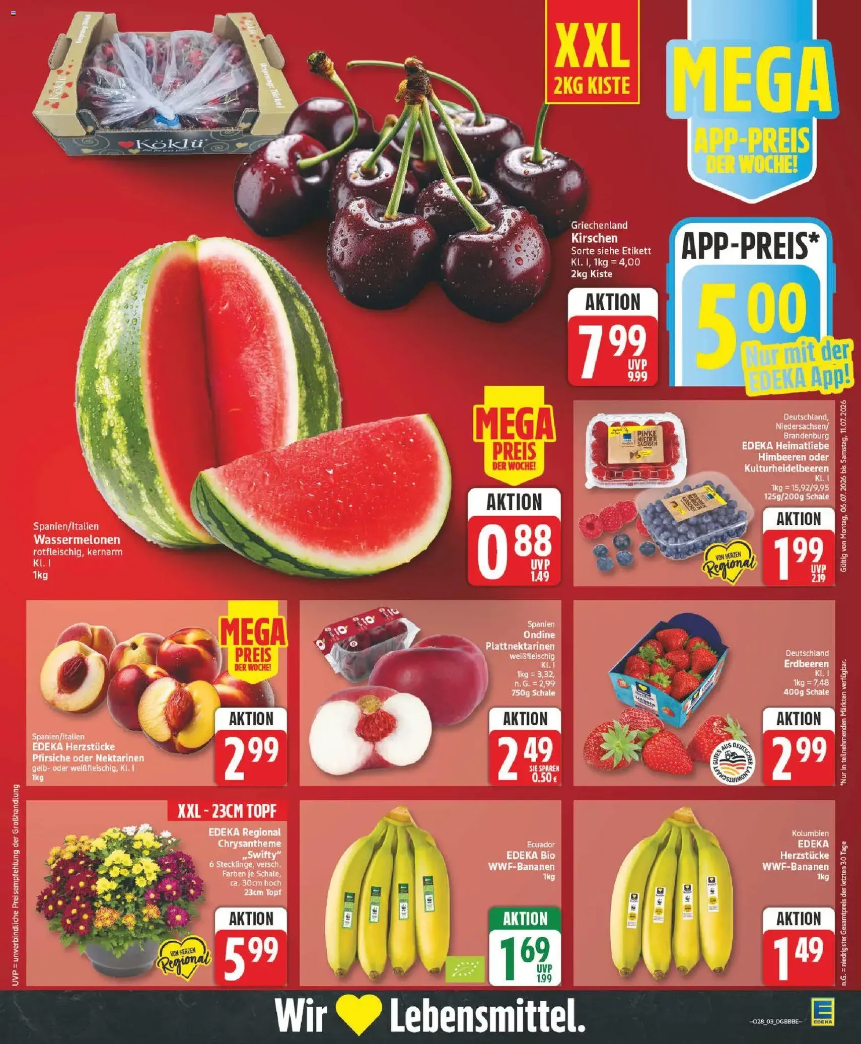Edeka Prospekt - Gültiger Prospekt ab 06.07.2026, Seite 3 von insgesamt 27