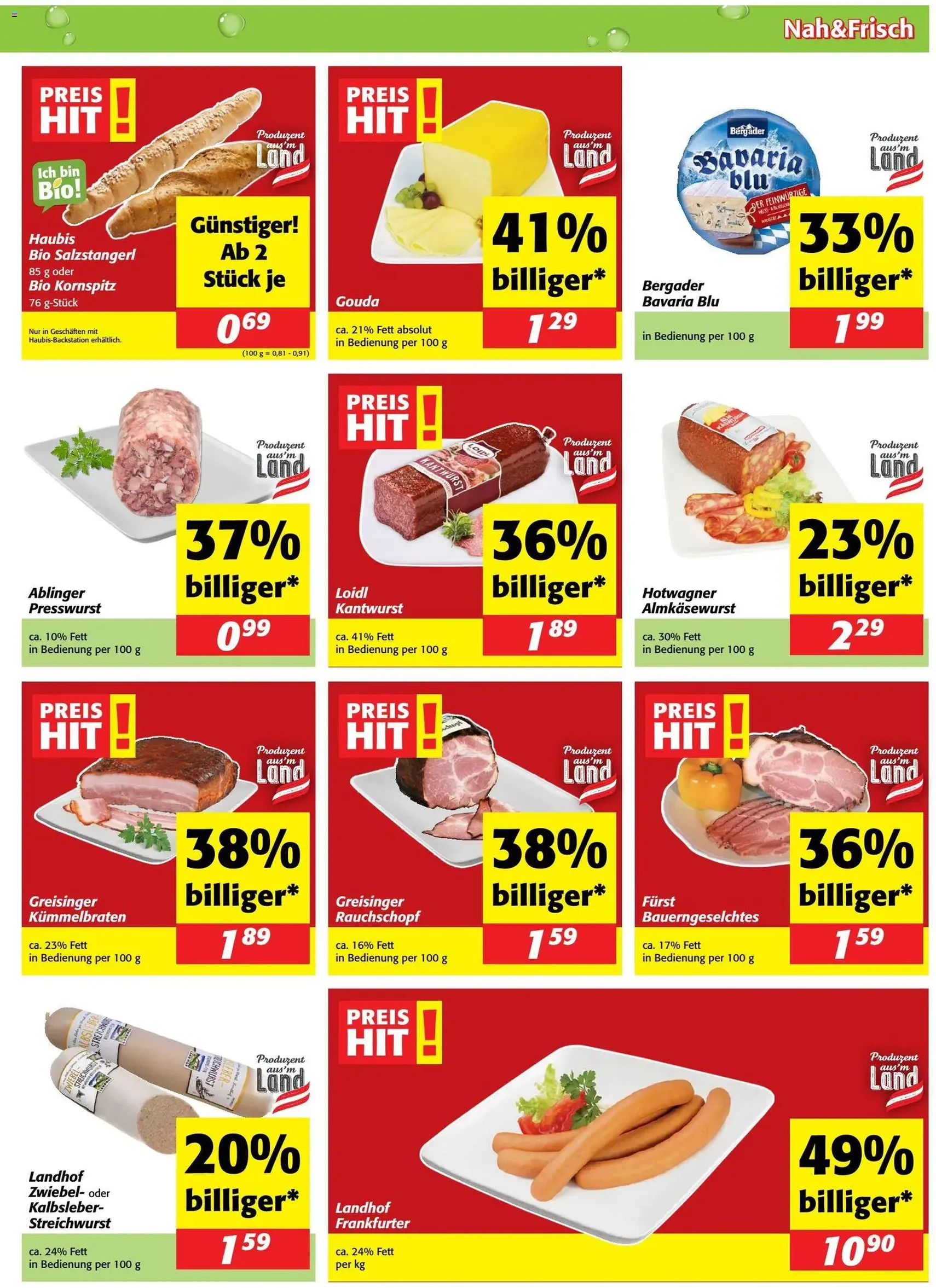 Nah und Frisch Flugblatt - Gültiger Prospekt ab 01.04.2026, Seite 3 von insgesamt 8