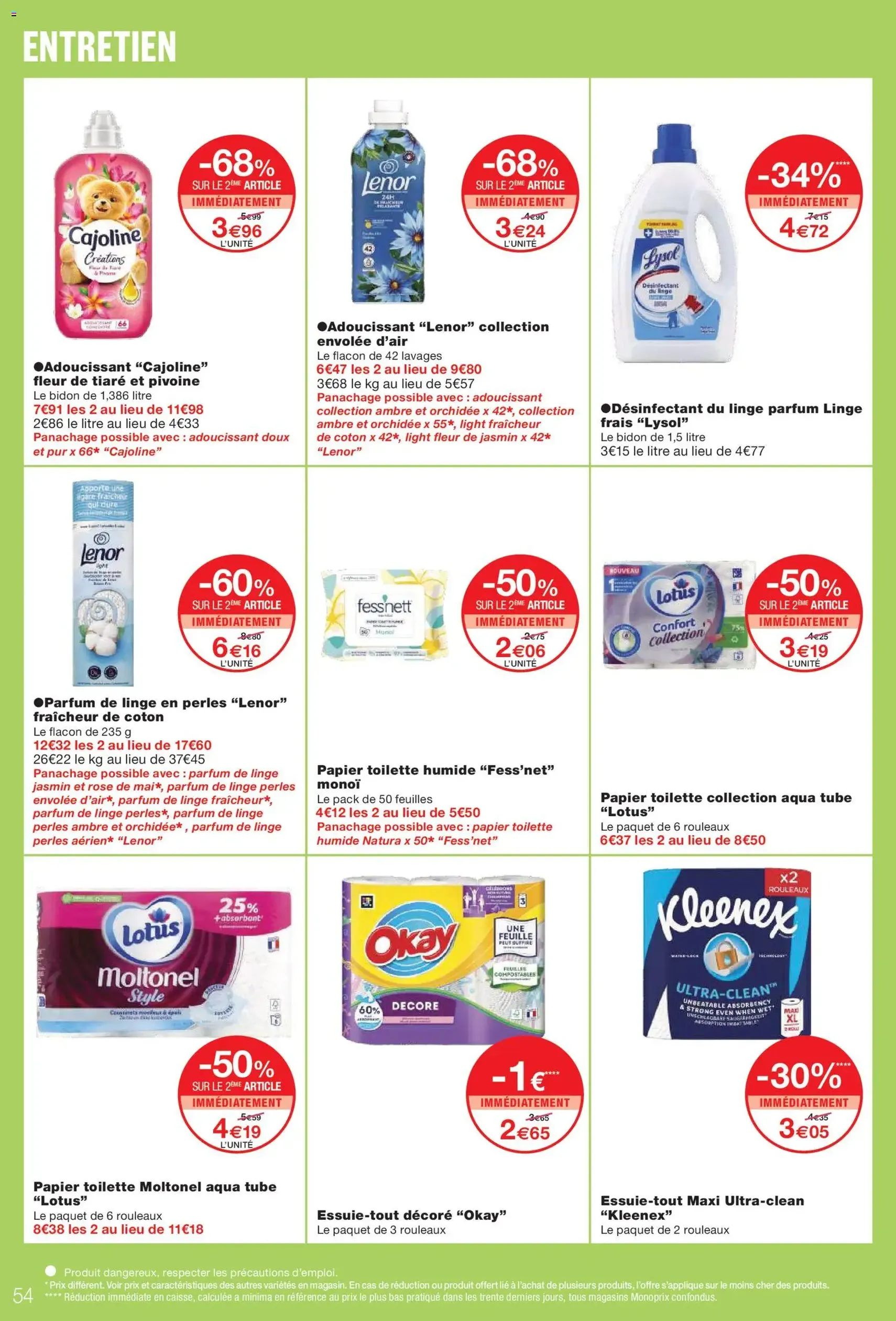 Monoprix catalogue - brochure valable à partir du 02/12/2025, page 54 sur 66