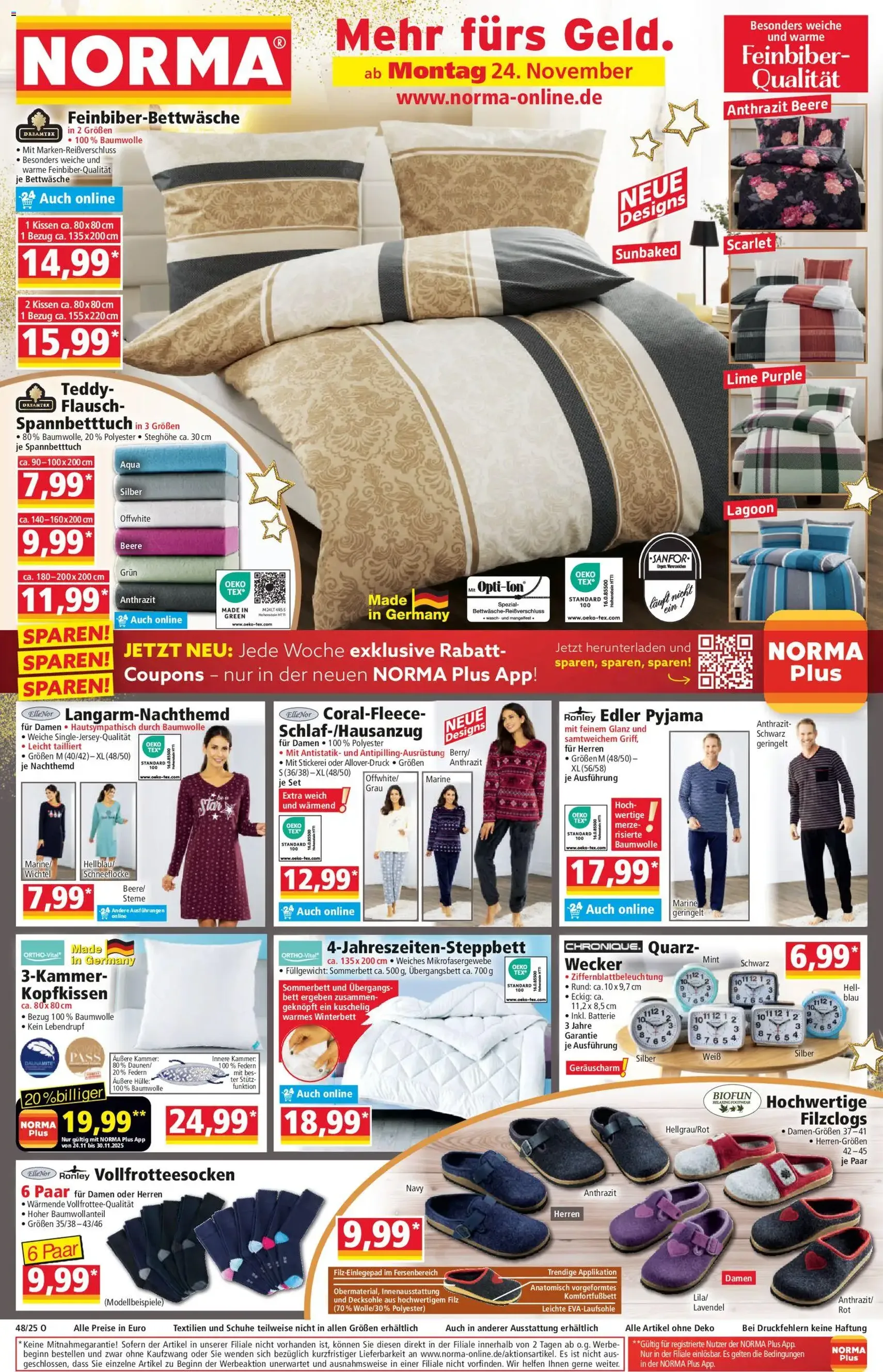 Norma - Black Friday - Gültiger Prospekt ab 24.11.2025, Seite 1 von insgesamt 20