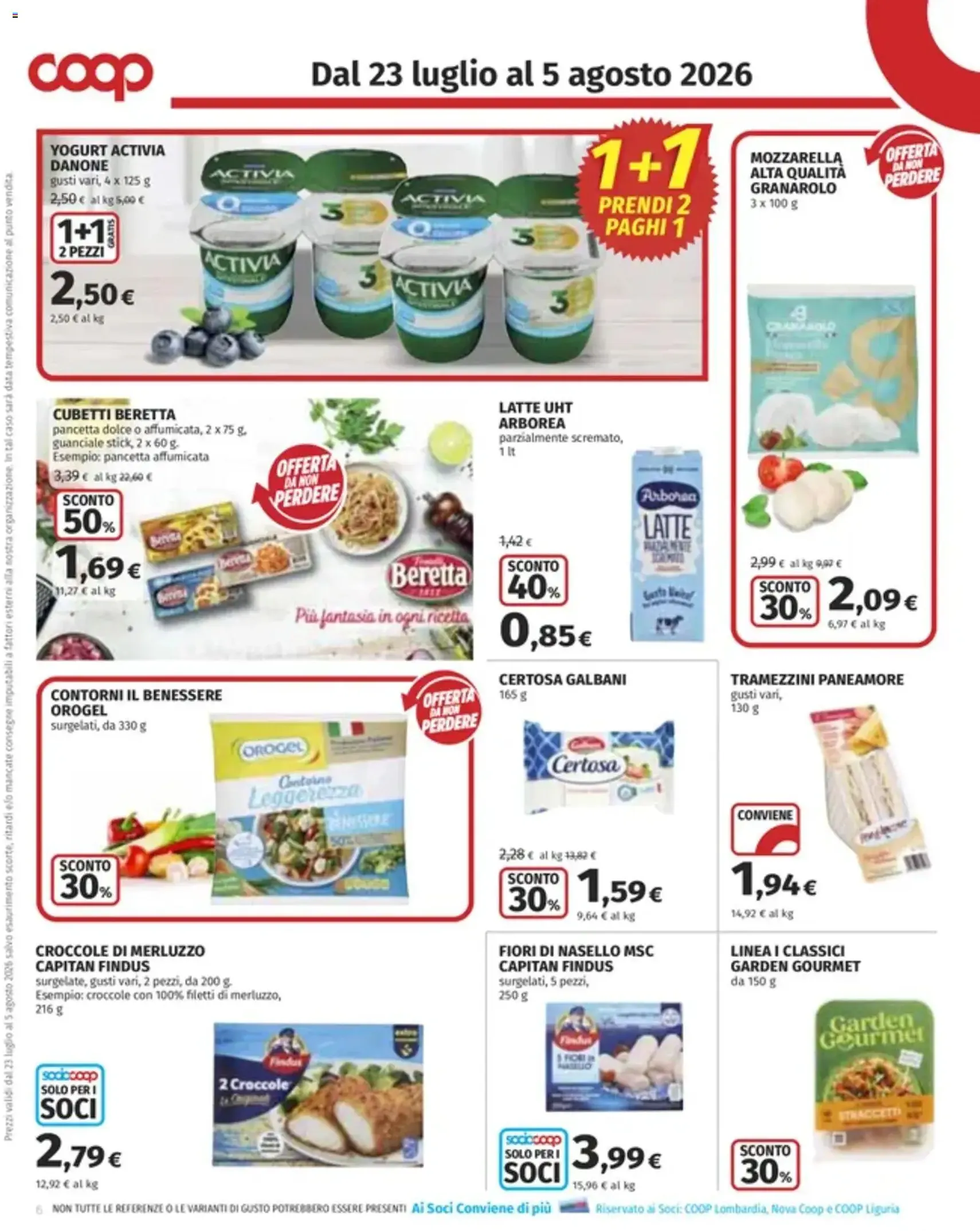 COOP volantino - volantino valido dal 23/07/2026 pagina 6 di 14