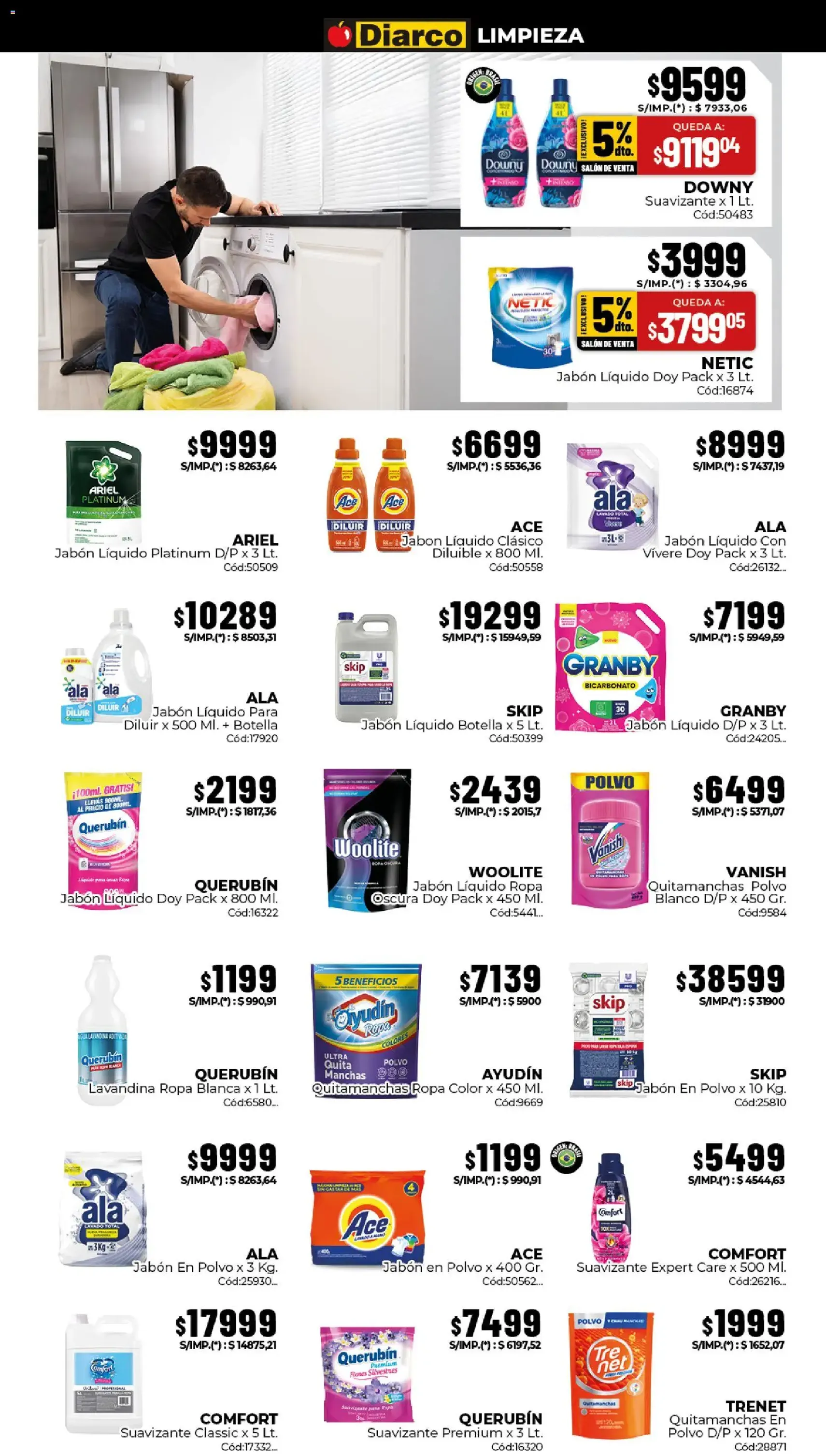 Diarco ofertas - folleto válido desde 27/07/2026 página 17 de 21