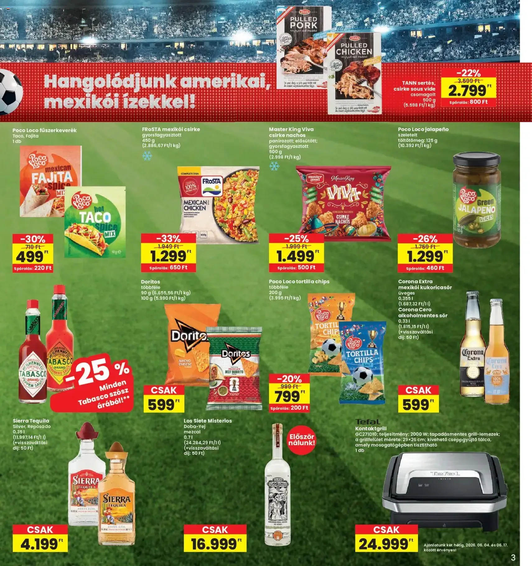 Interspar akciós újság - 2026.06.04. érvényes szórólap 3 oldal 20 oldalból