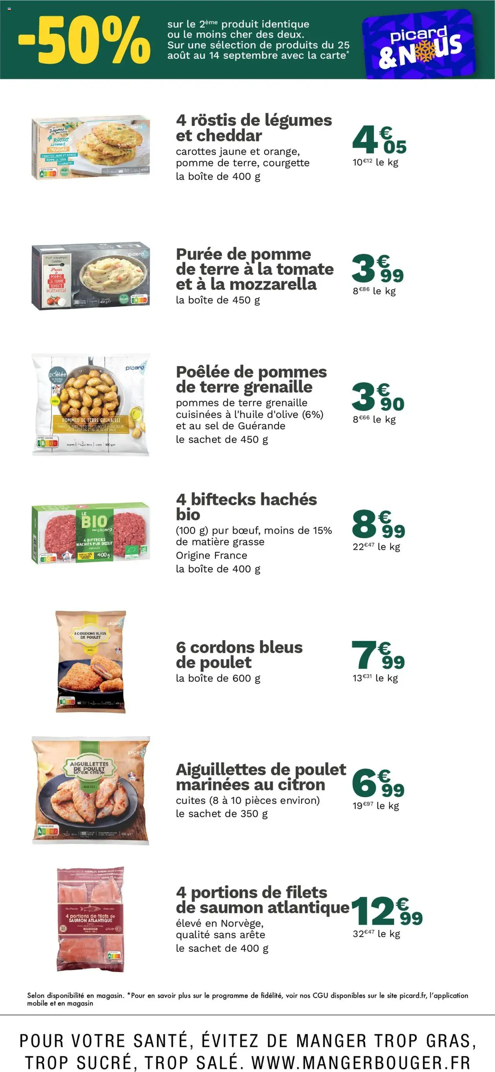 Picard catalogue - brochure valable à partir du 24/08/2025, page 3 sur 15 Picard catalogue - brochure valable à partir du 24/08/2025, page 3 sur 15