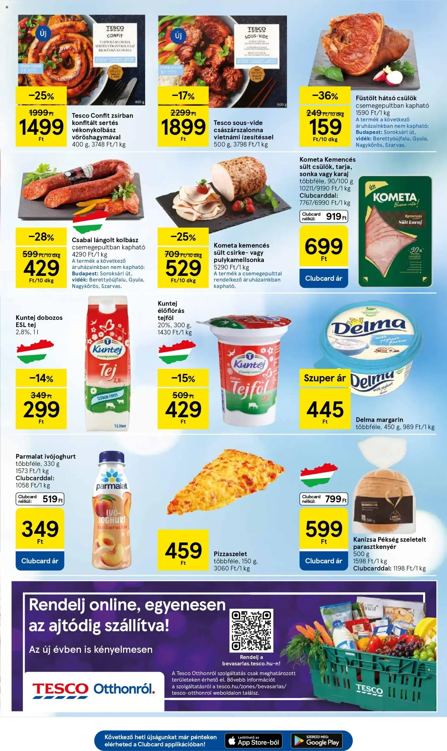 Tesco Hipermarket - Akciós újság - 2025.12.27. érvényes szórólap 3 oldal 30 oldalból