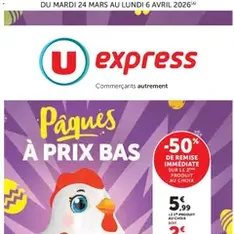 U Express catalogue - Prévisualisation du catalogue valable à partir du 24/03/2026