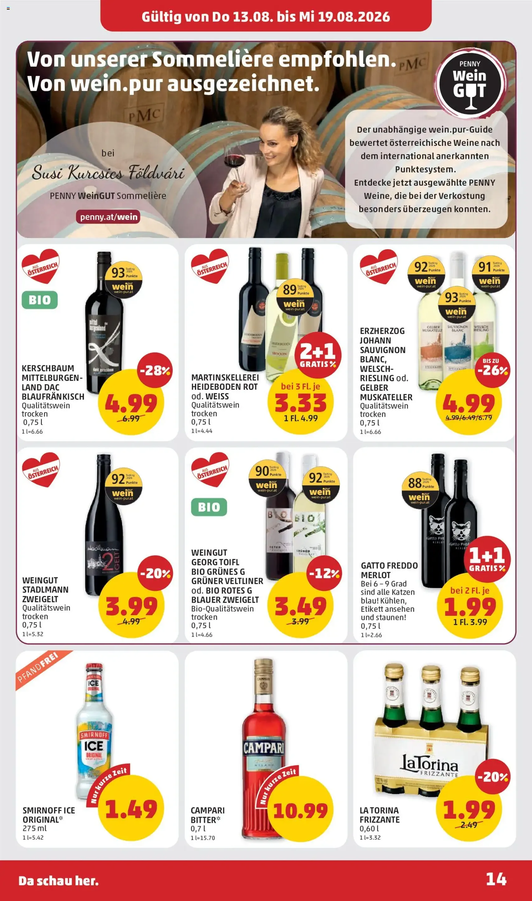 Penny Markt - Flugblatt - Gültiger Prospekt ab 13.08.2026, Seite 14 von insgesamt 32
