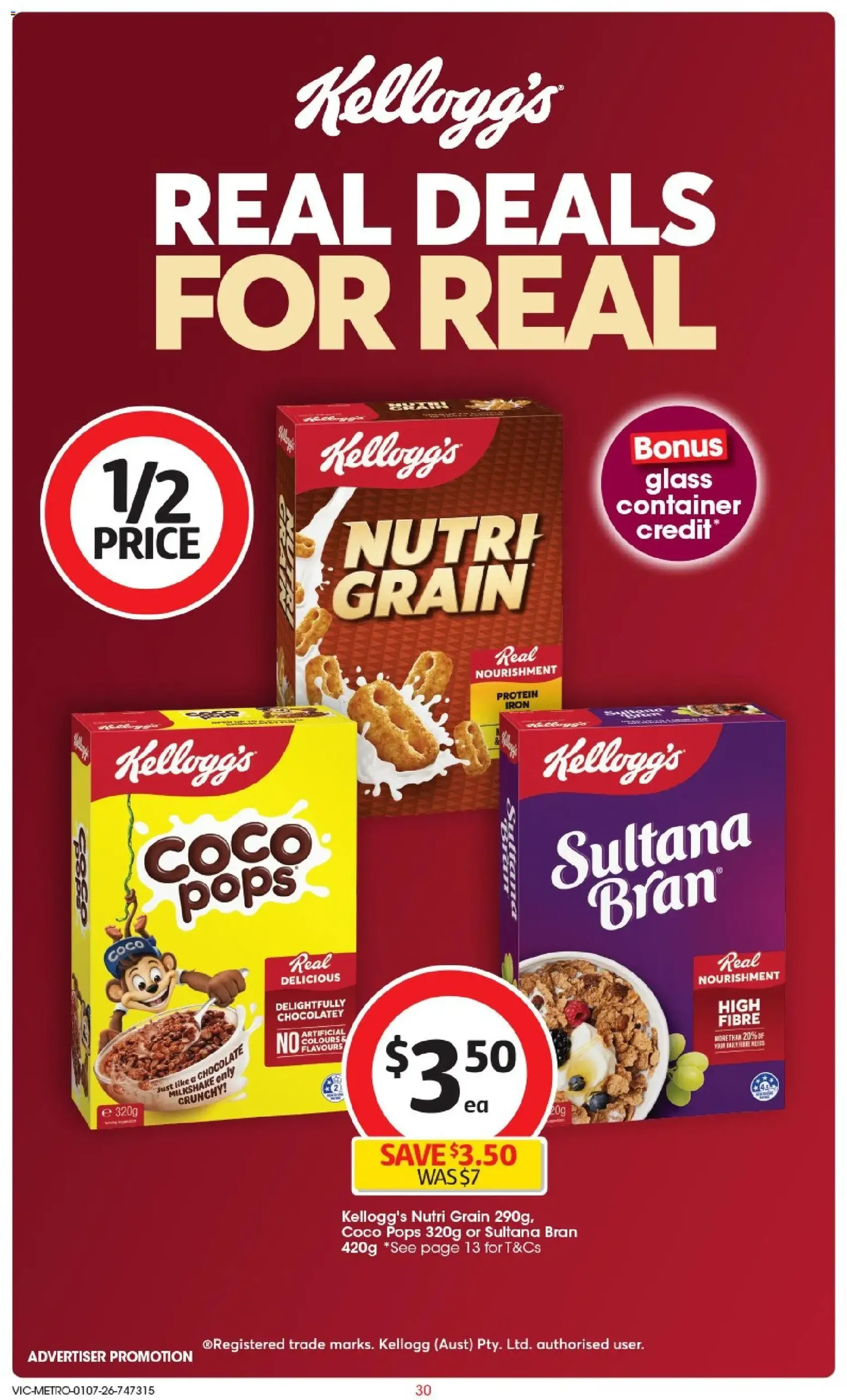 Coles catalogue - valid flyer from 01/07/2026, page 30 of 46