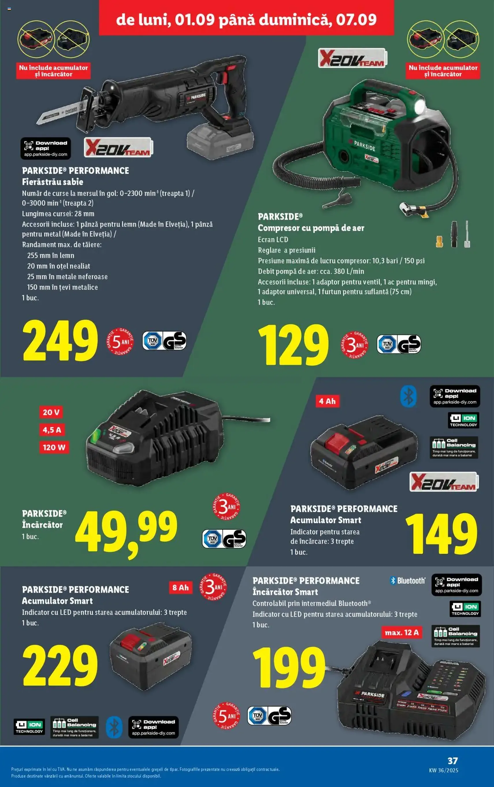 Catalog Lidl - cataloage valabile începând cu 01.09.2025 pagina 37 din 76 Catalog Lidl - cataloage valabile începând cu 01.09.2025 pagina 37 din 76
