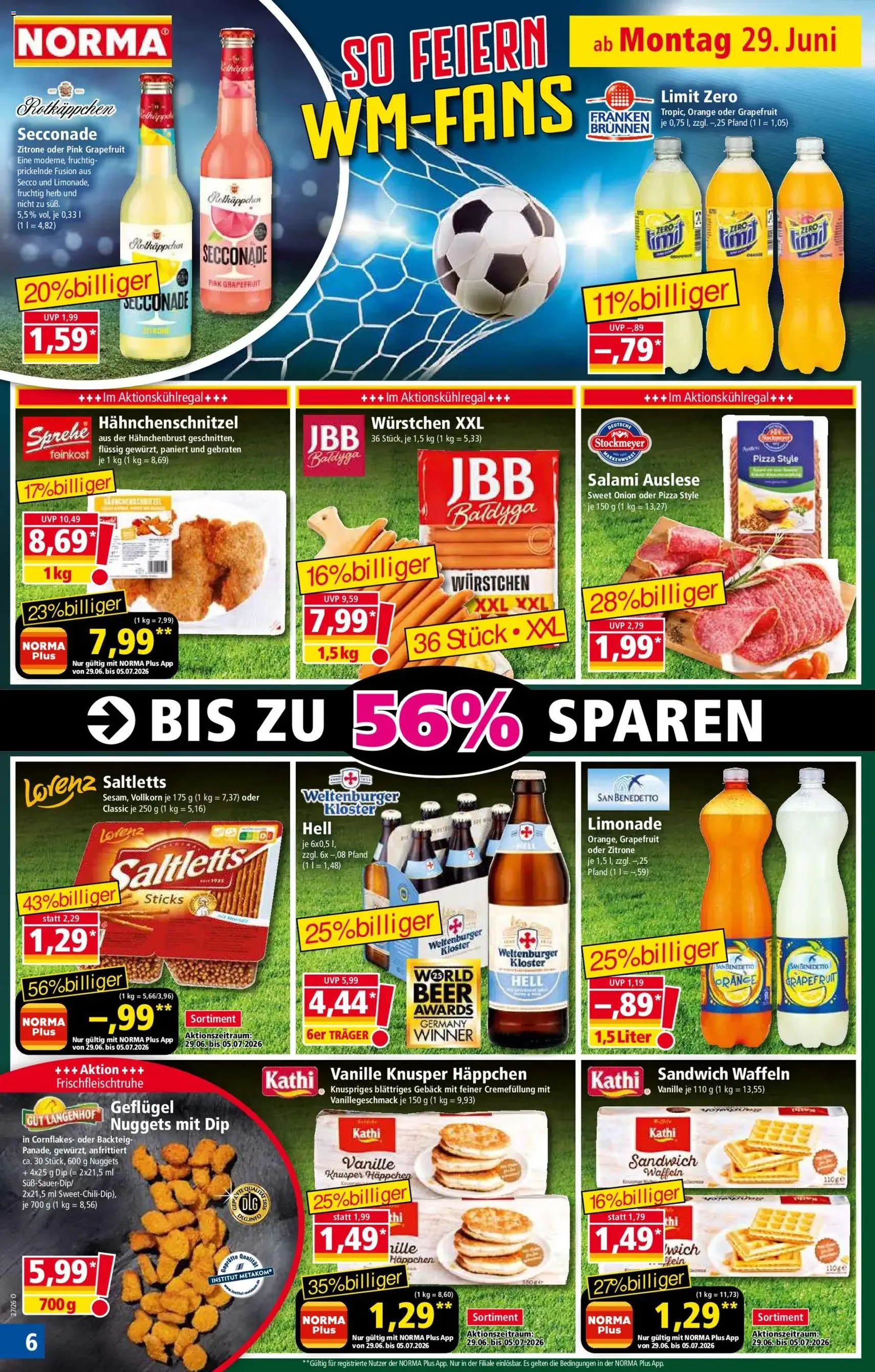 Norma Prospekt - Gültiger Prospekt ab 29.06.2026, Seite 6 von insgesamt 19