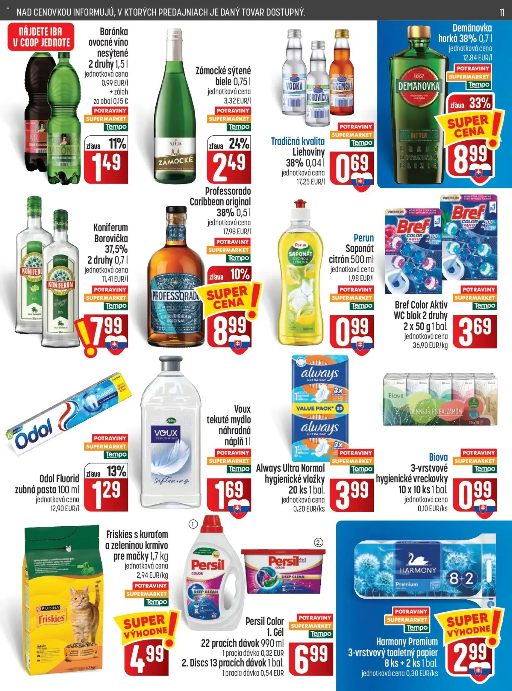 COOP Jednota leták - platný leták od 01.10.2026 strana 11 z 28