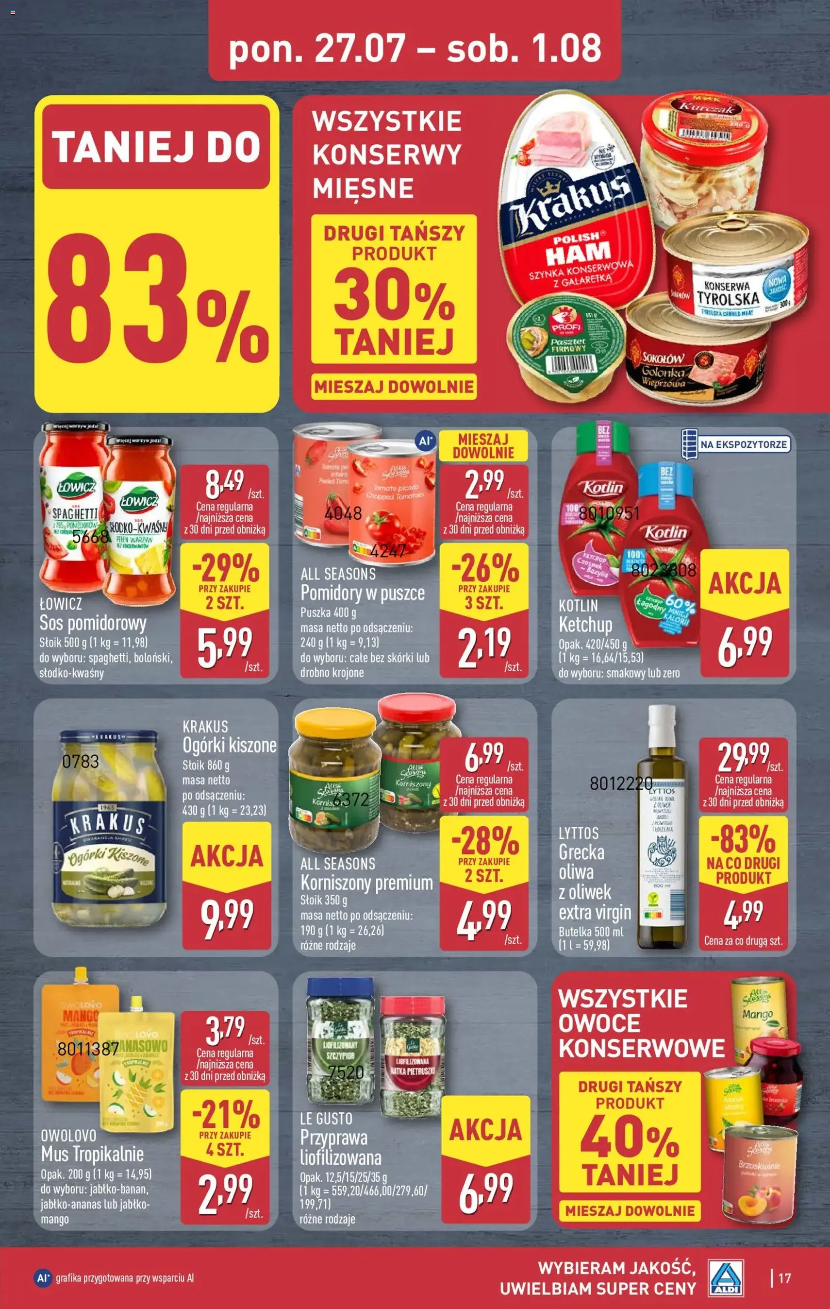 Aldi gazetka - ważny gazetka od 27.07.2026 strona 17 z 42
