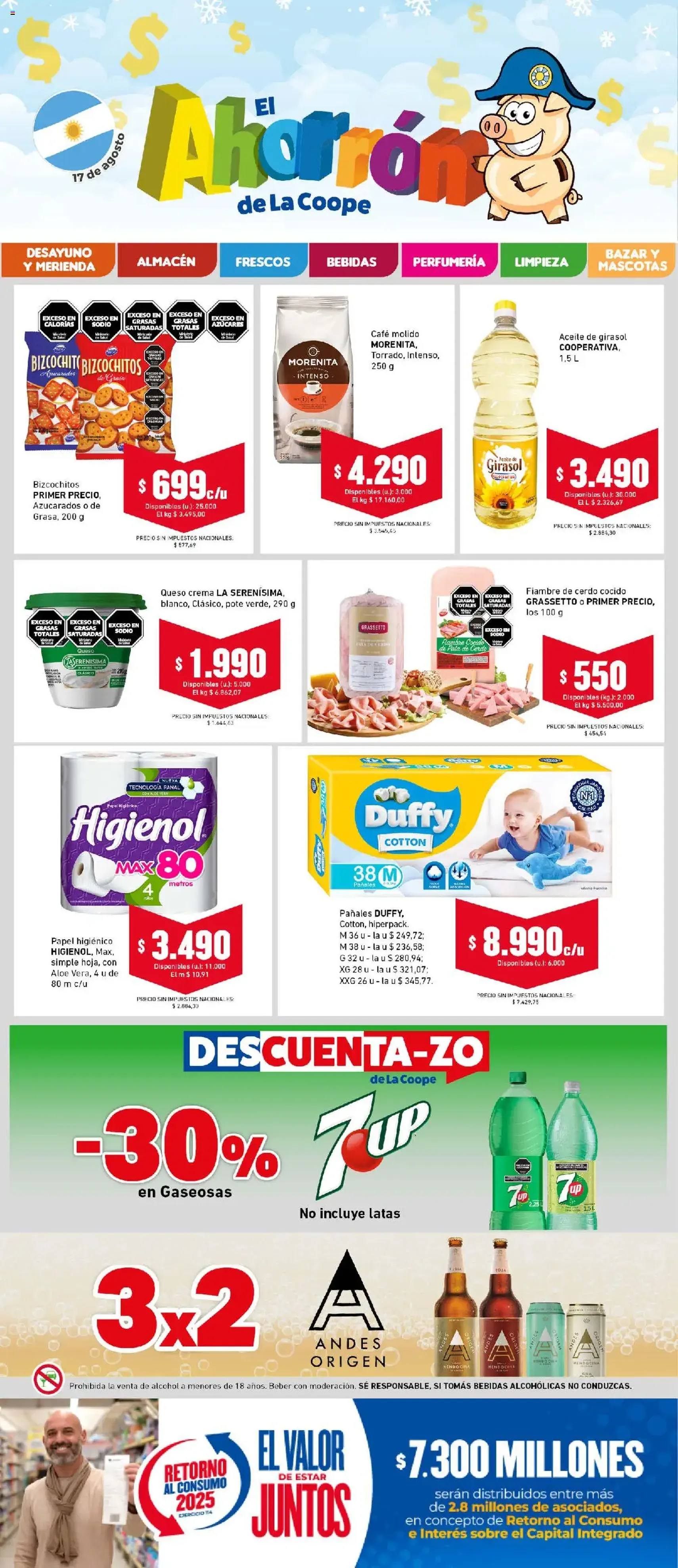 Cooperativa Obrera catálogo - folleto válido desde 14/08/2025 página 1 de 9