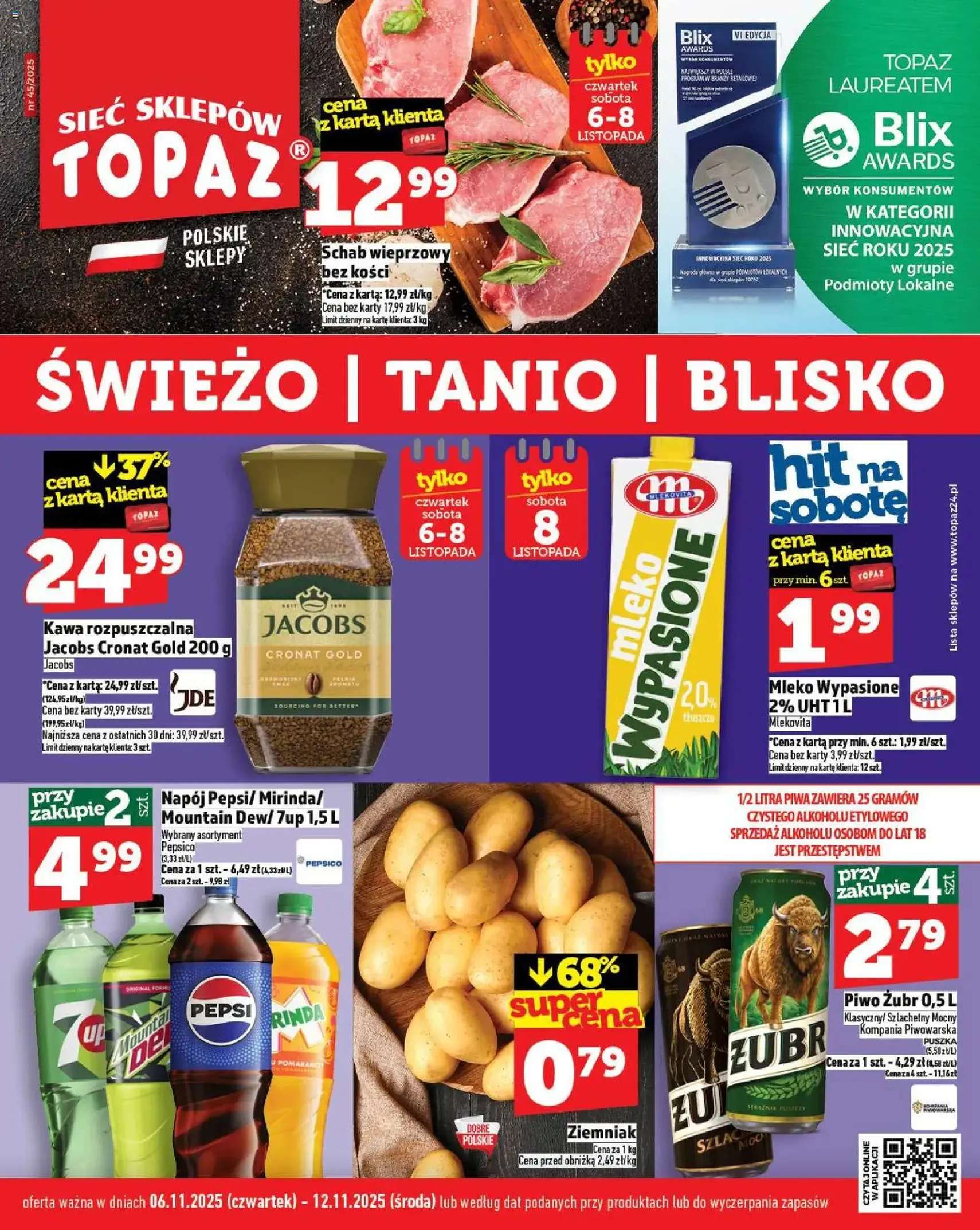 Topaz Gazetka - ważny gazetka od 06.11.2025 strona 1 z 32