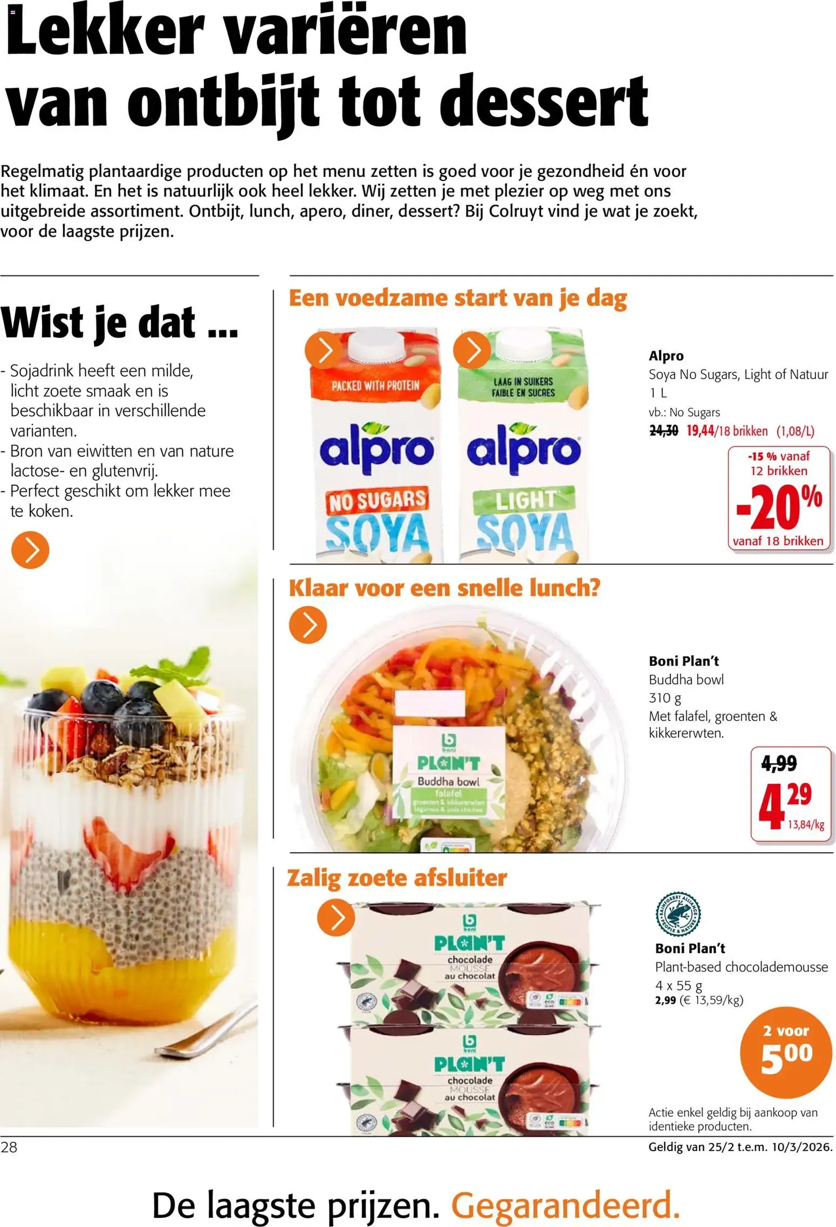 Colruyt folder - geldige folder vanaf 25/02/2026 pagina 28 van 36