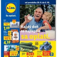 Lidl leták - náhľad letáku platný od 29.09.2025