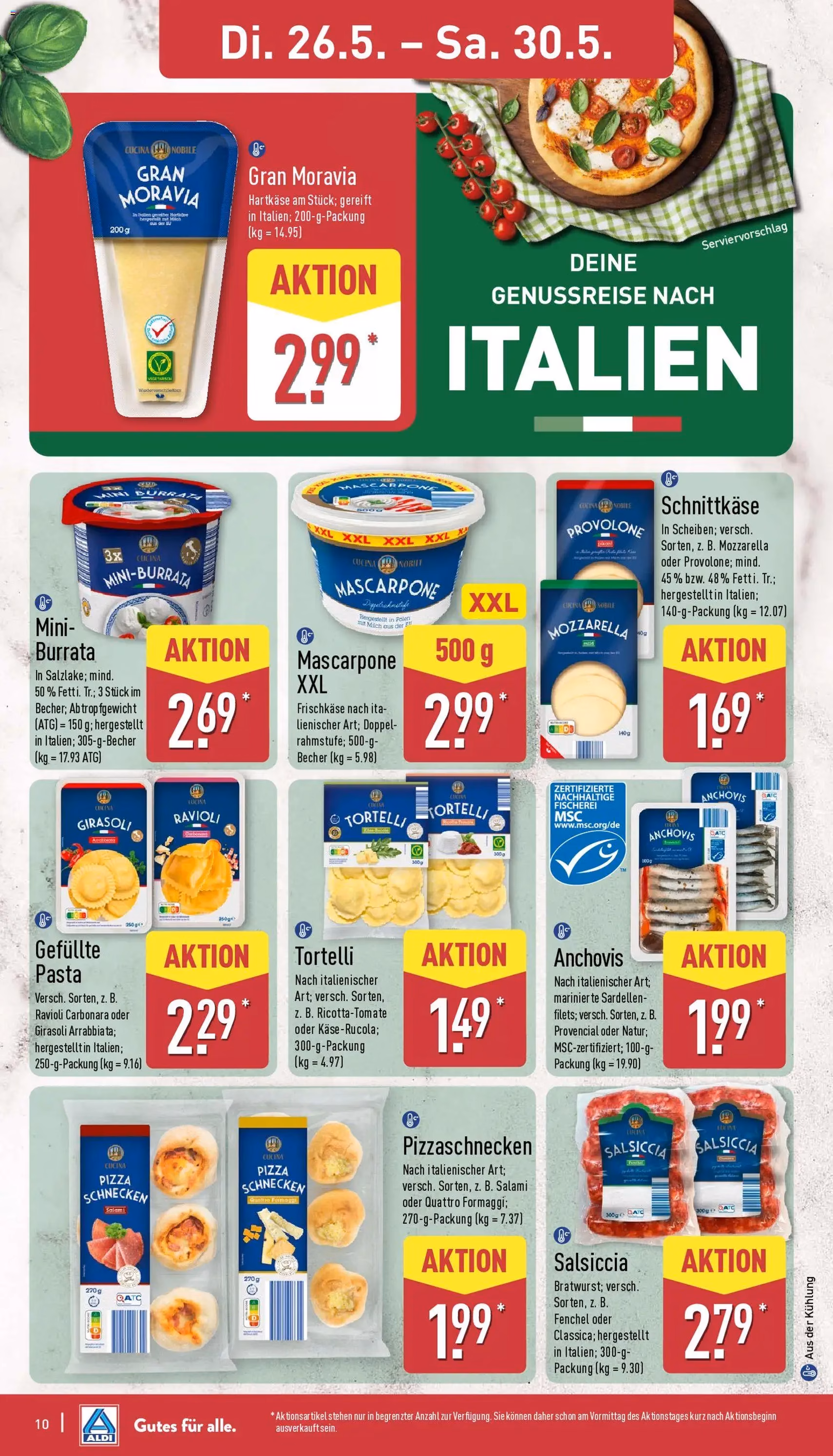 Aldi Prospekt - Gültiger Prospekt ab 26.05.2026, Seite 10 von insgesamt 42