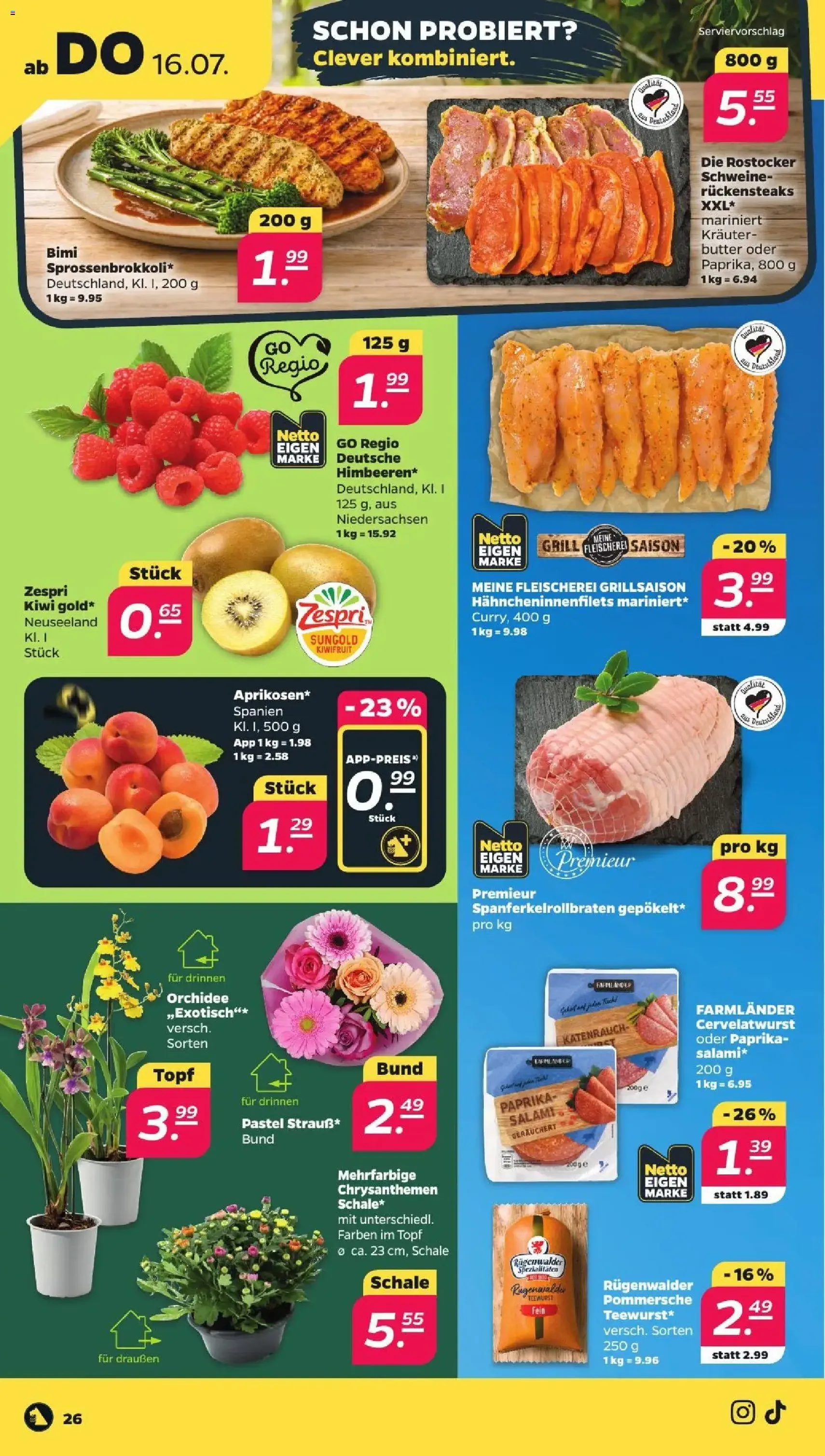 Netto Prospekt - Gültiger Prospekt ab 13.07.2026, Seite 30 von insgesamt 36