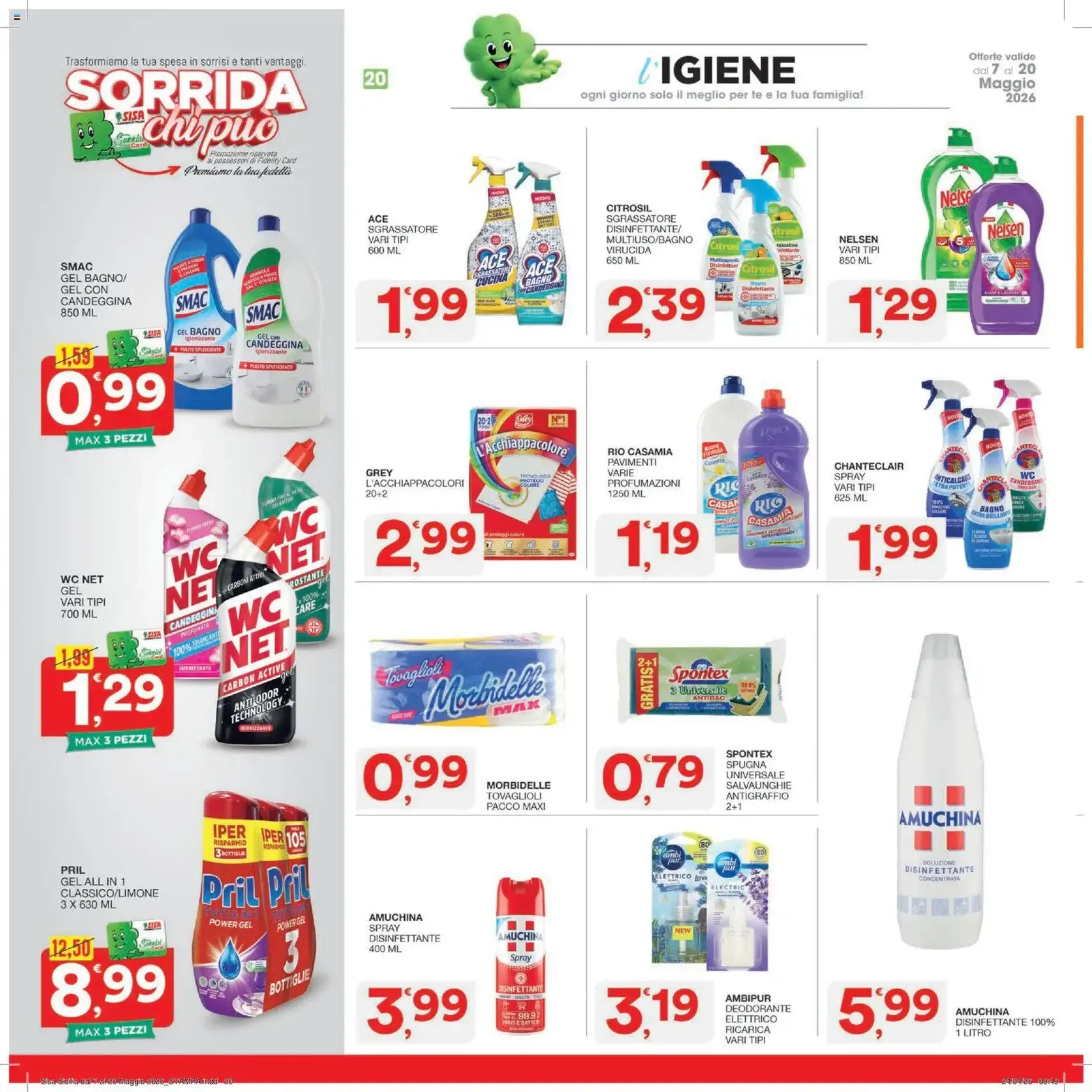 SISA volantino - volantino valido dal 07/05/2026 pagina 20 di 24