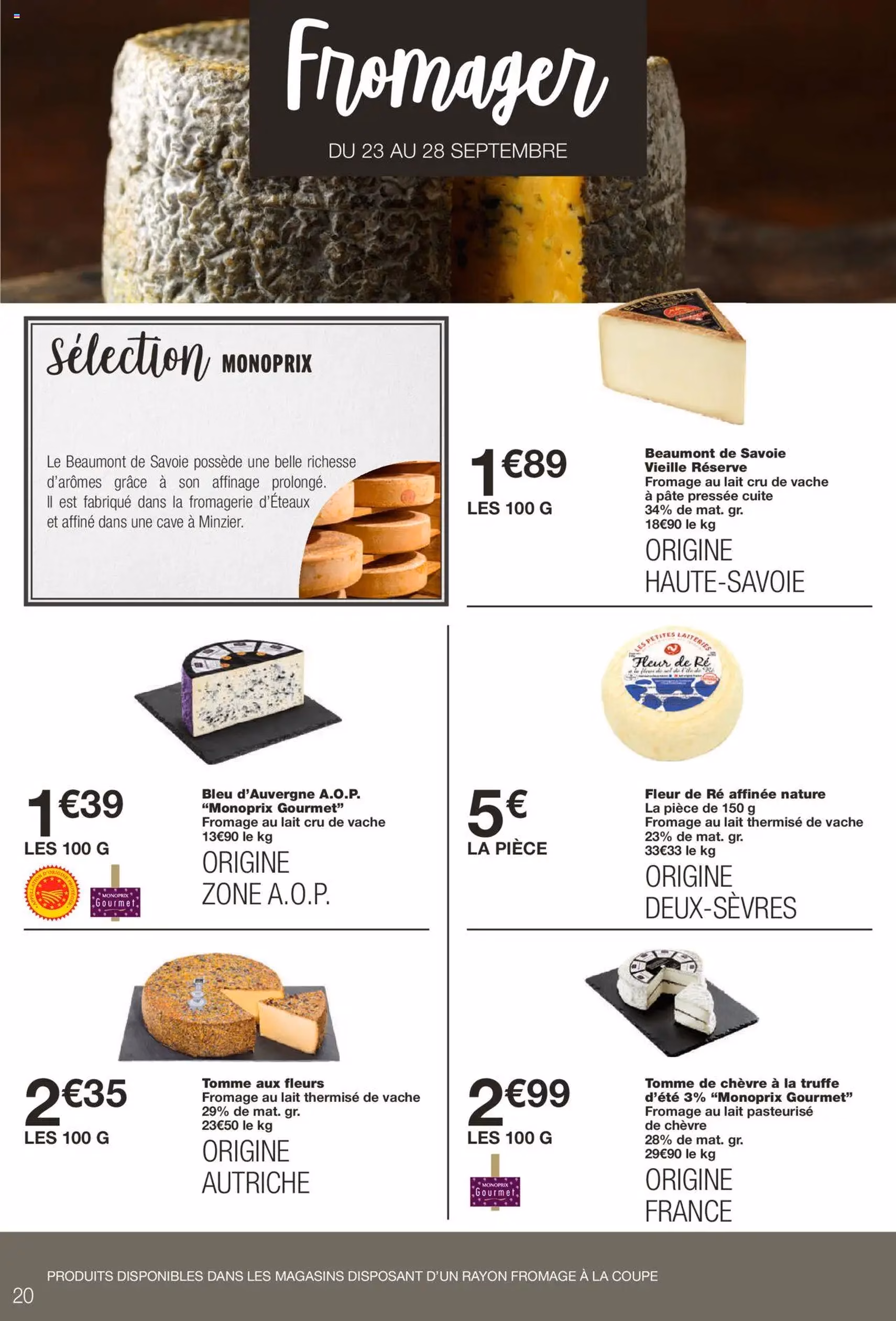 Monoprix catalogue - brochure valable à partir du 23/09/2025, page 20 sur 56 Monoprix catalogue - brochure valable à partir du 23/09/2025, page 20 sur 56