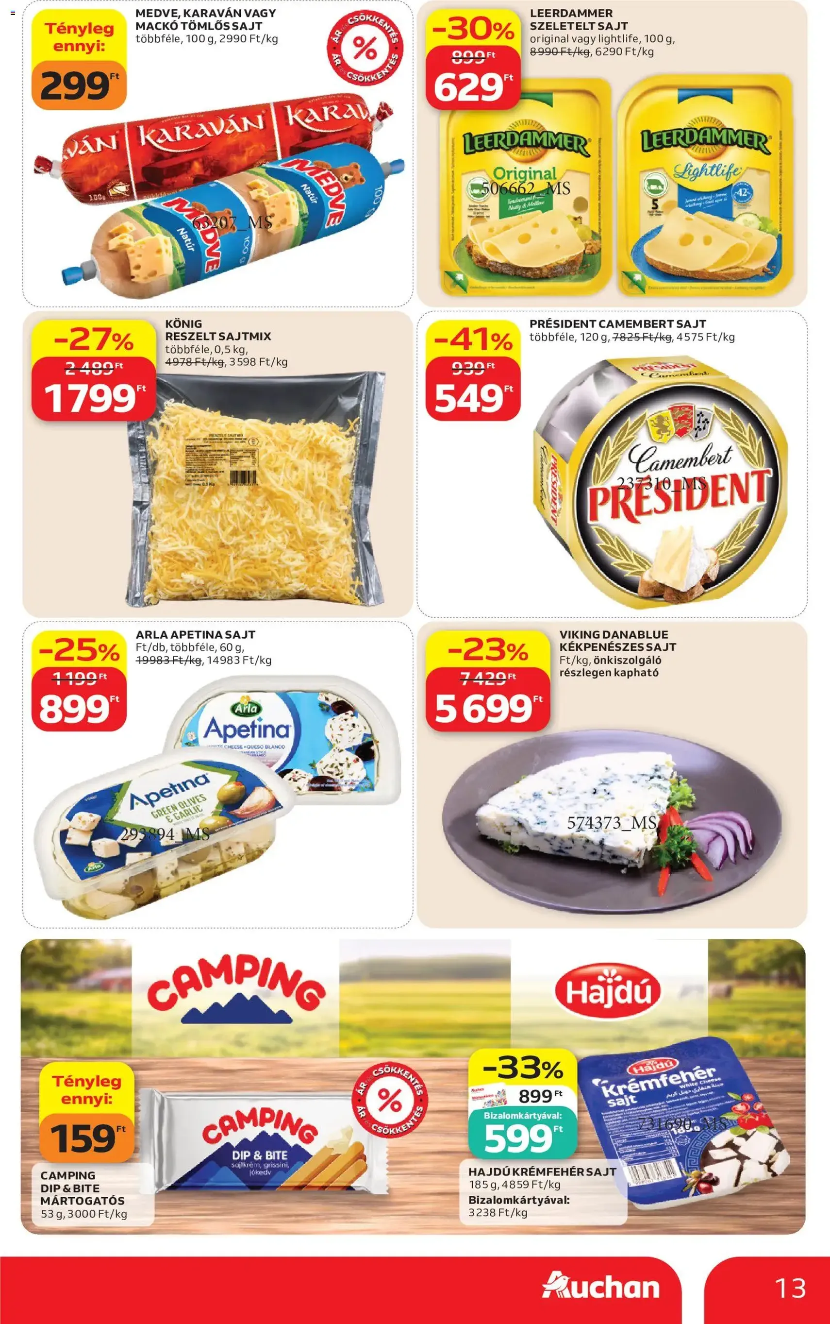 Auchan akciós újság - 2026.06.25. érvényes szórólap 13 oldal 38 oldalból