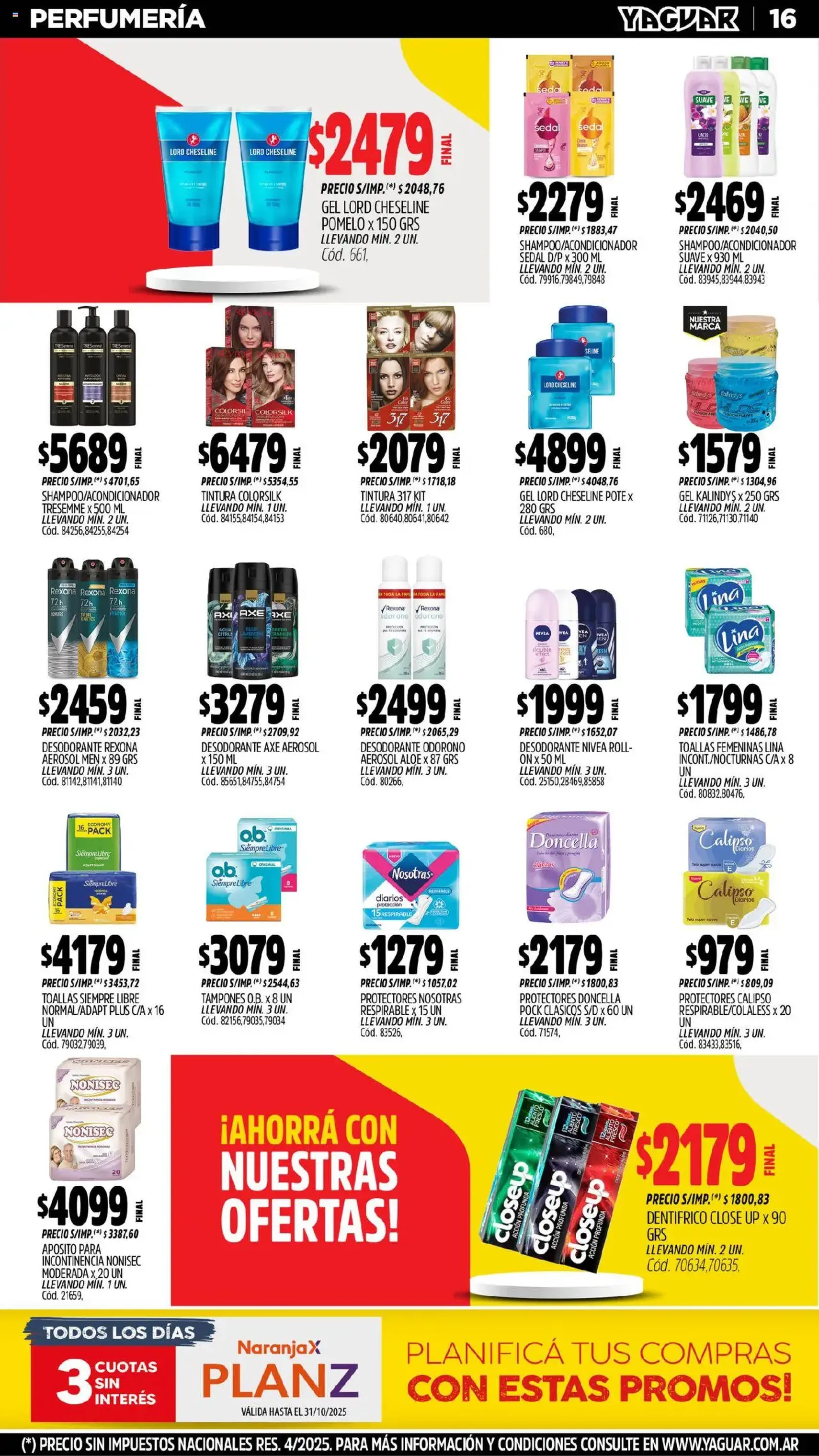 Yaguar catálogo - folleto válido desde 13/10/2025 página 16 de 31