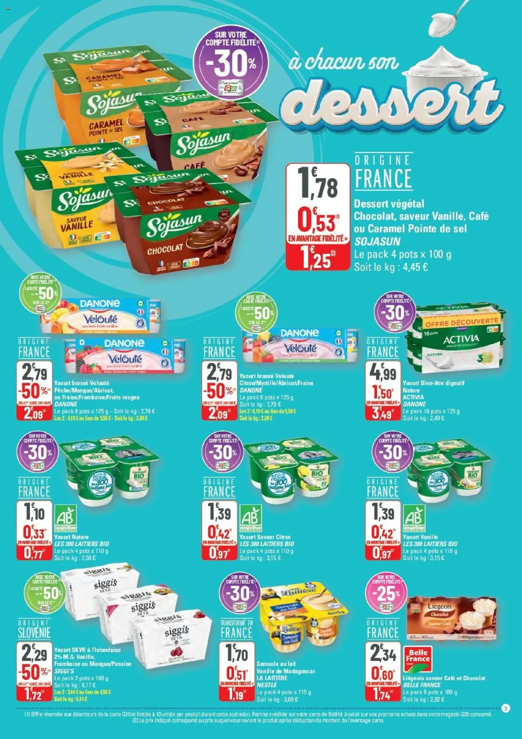 G20 Supermarchés catalogue - brochure valable à partir du 05/11/2025, page 3 sur 20