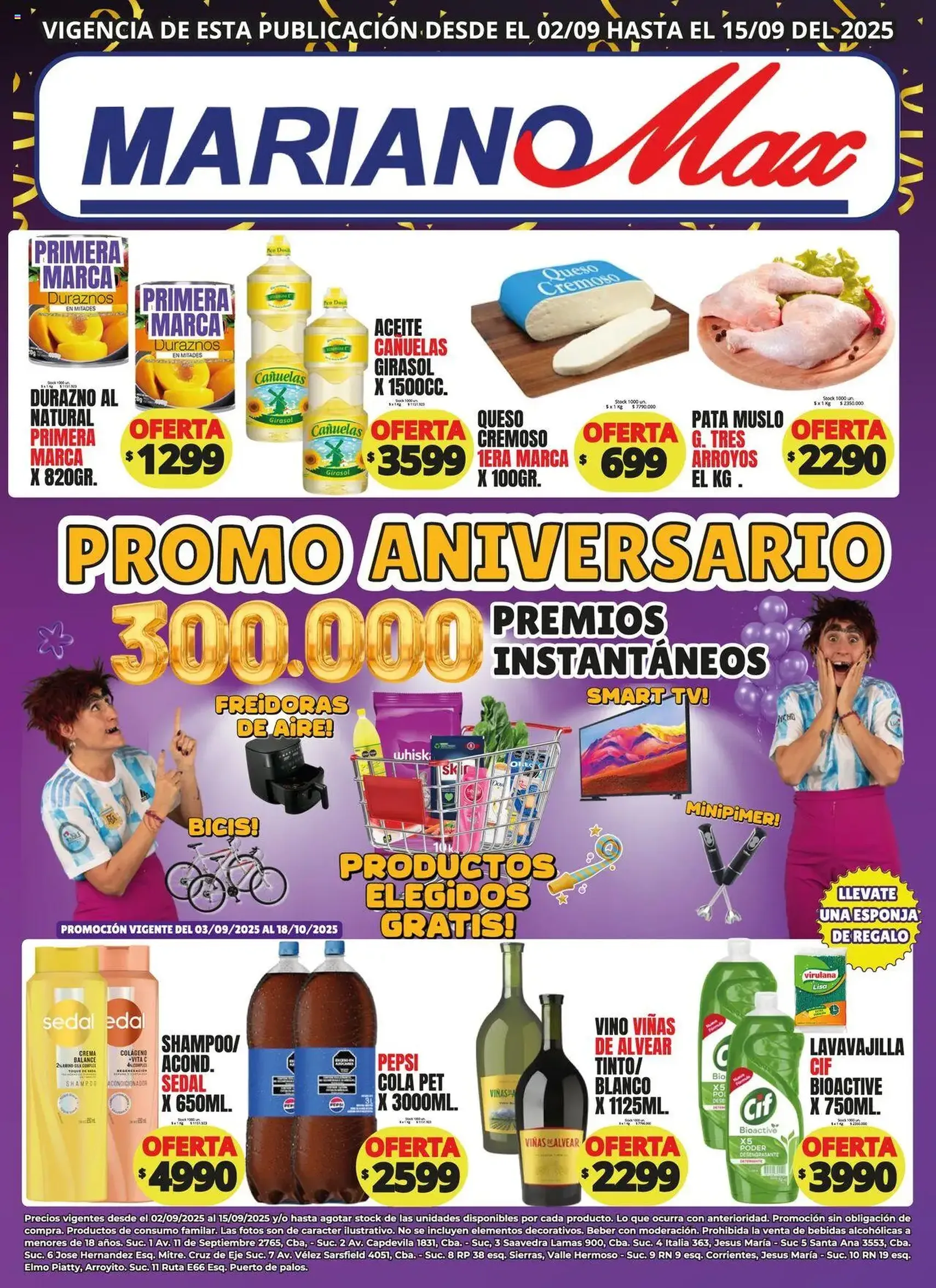 Mariano Max catálogo - folleto válido desde 02/09/2025 página 1 de 8 Mariano Max catálogo - folleto válido desde 02/09/2025 página 1 de 8