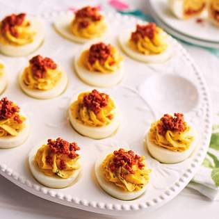 Recipe preview How to make Stuffed Easter Eggs?