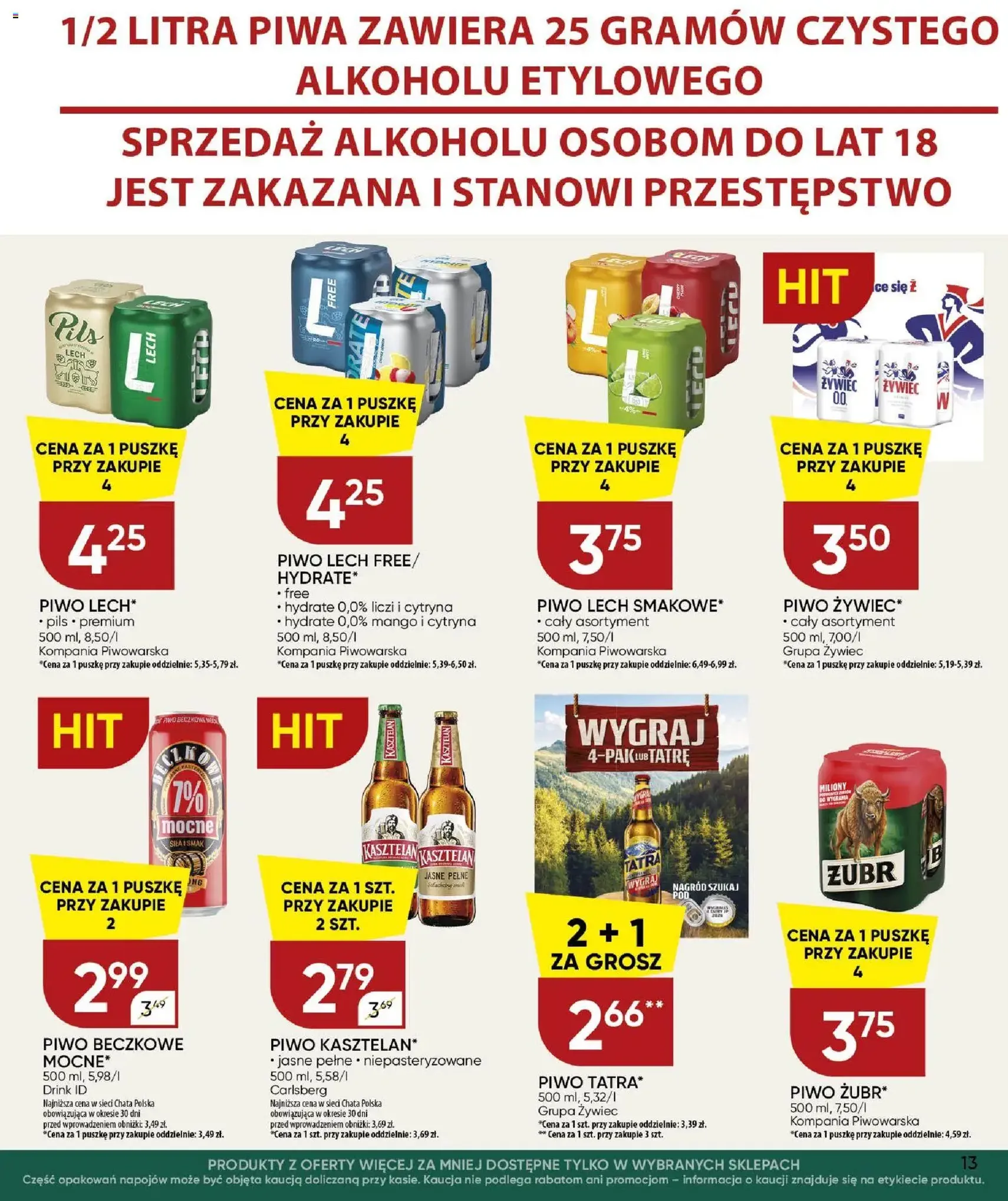 Chata Polska gazetka - ważny gazetka od 30.07.2026 strona 13 z 28