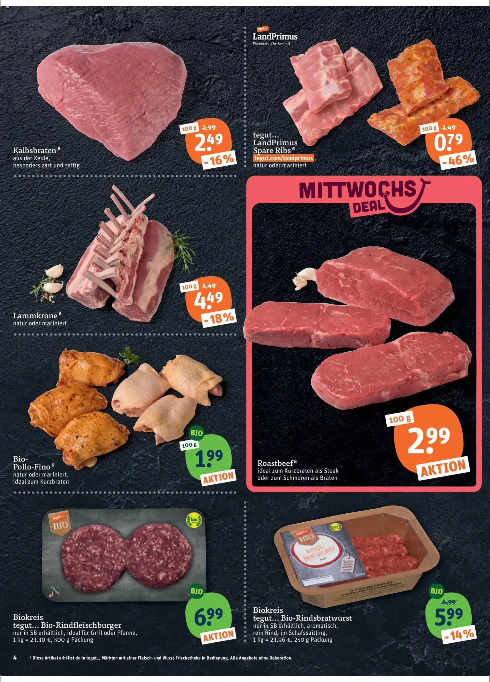 Tegut Prospekt - Gültiger Prospekt ab 20.04.2026, Seite 6 von insgesamt 23