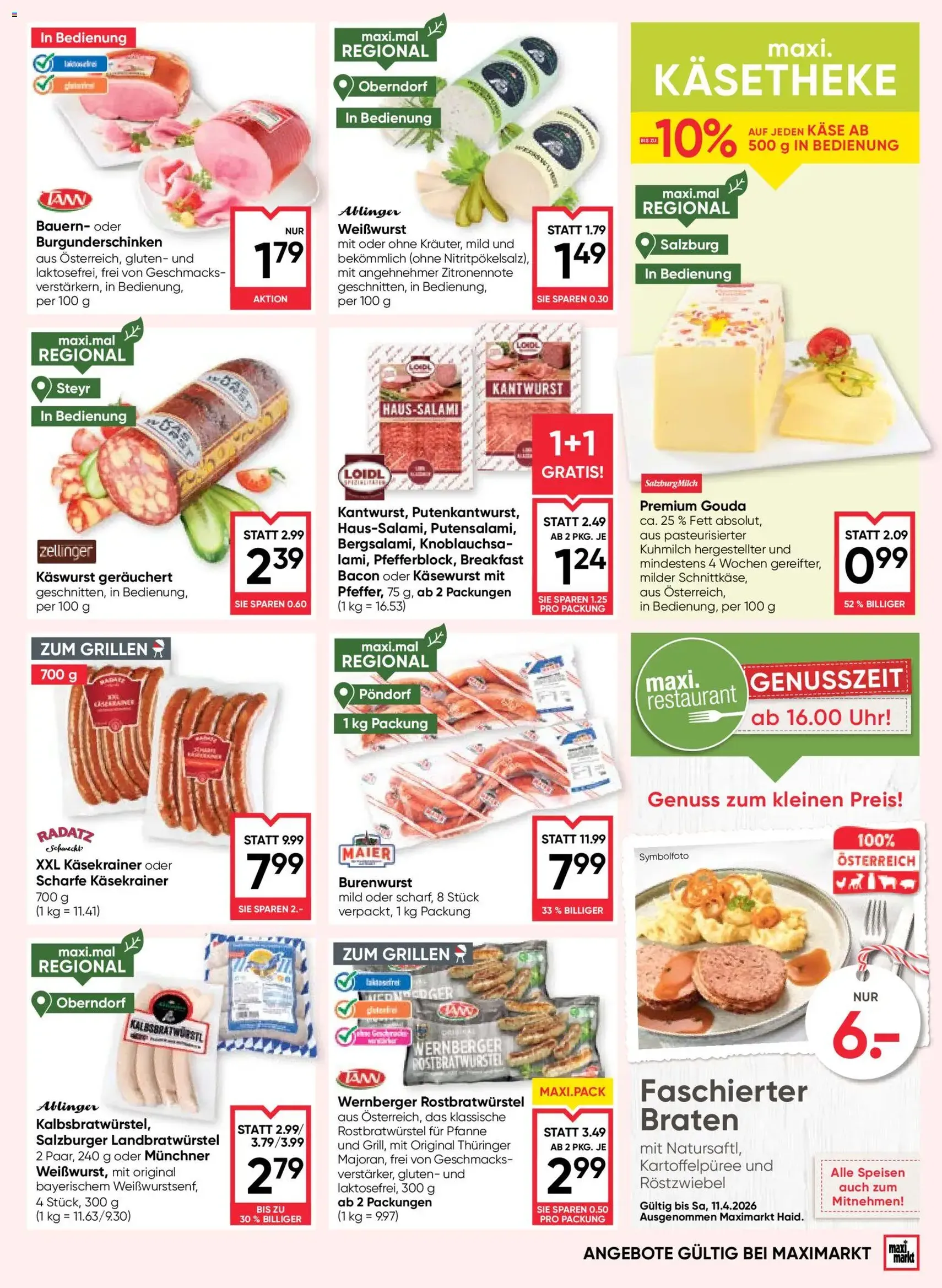 Maximarkt Flugblatt - Gültiger Prospekt ab 09.04.2026, Seite 9 von insgesamt 24