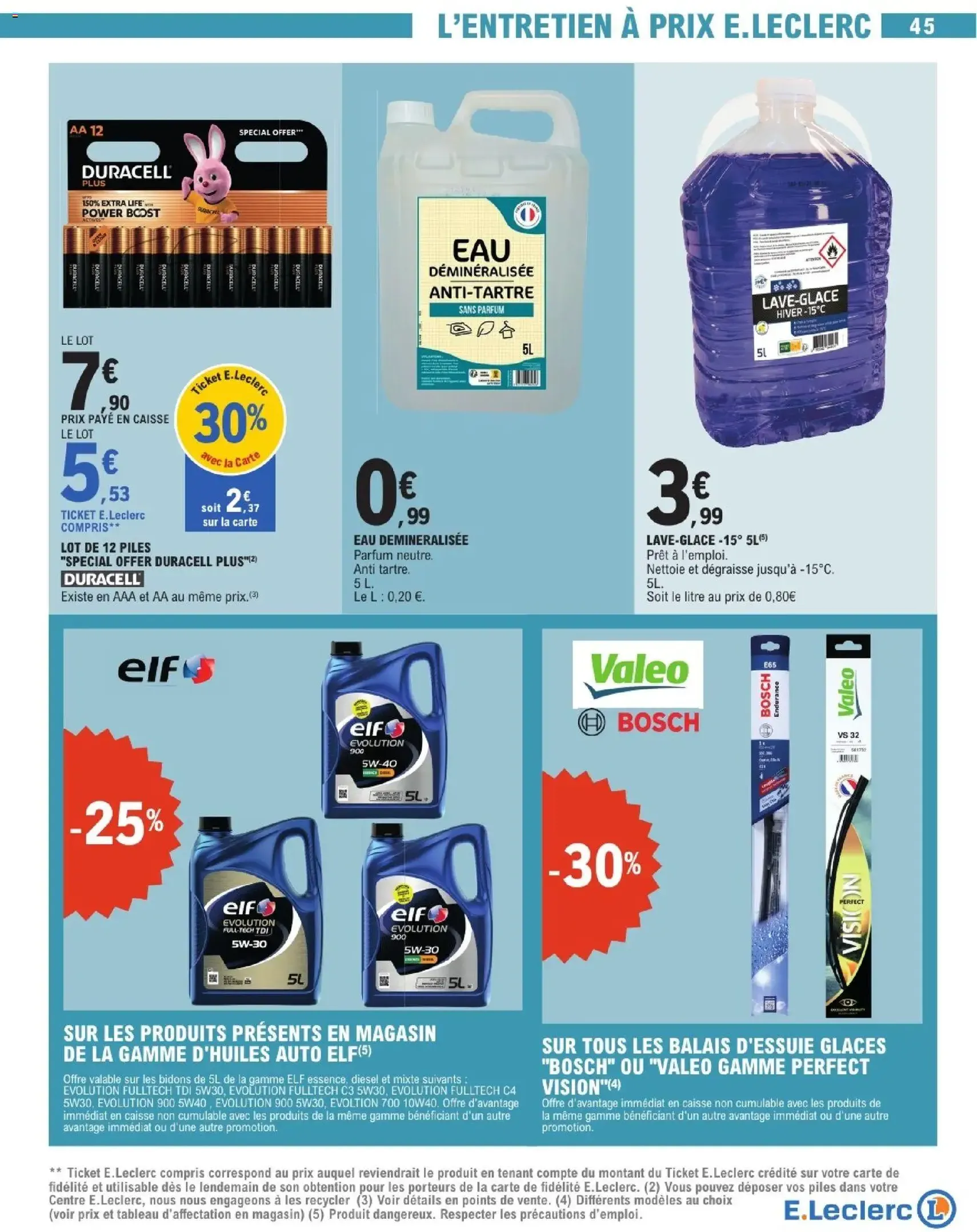 E.Leclerc catalogue semaine 9 - brochure valable à partir du 24/02/2026, page 45 sur 56