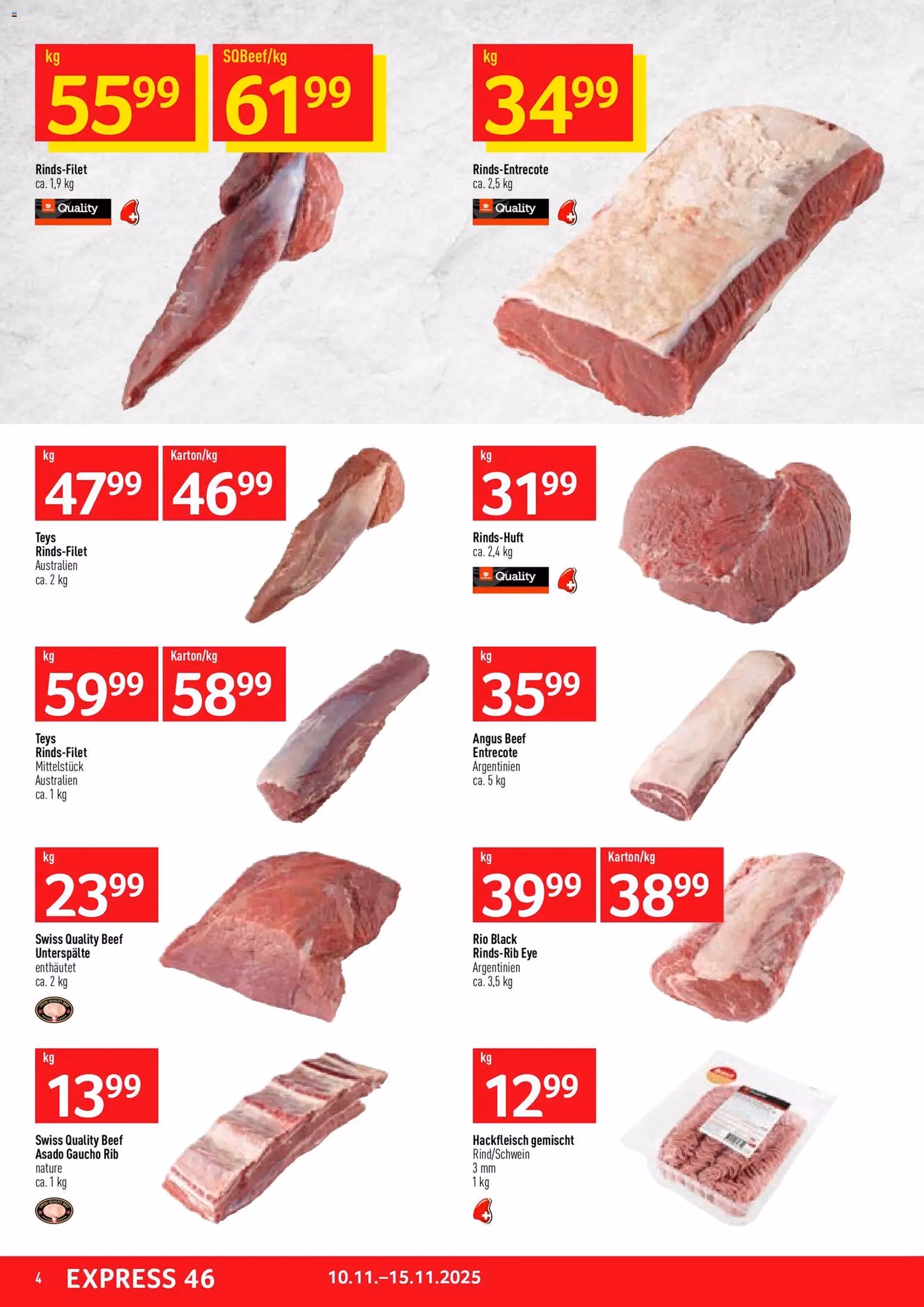 Prodega Aktionen - Gültiger Prospekt ab 10.11.2025, Seite 4 von insgesamt 36