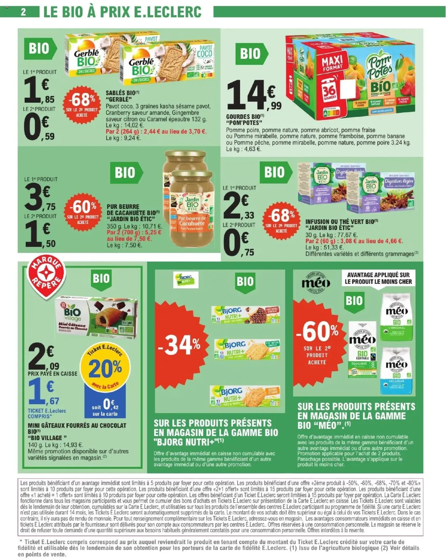 E.Leclerc catalogue semaine 9 - brochure valable à partir du 24/02/2026, page 2 sur 56