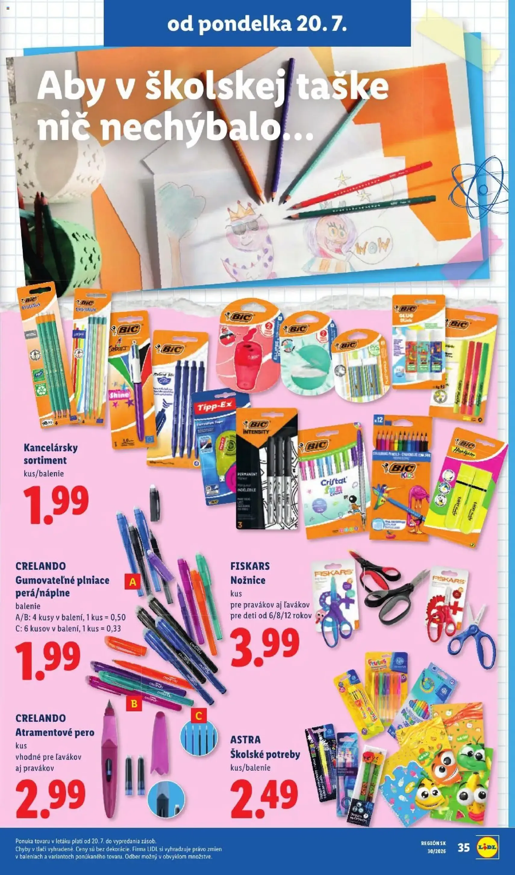 Lidl leták - platný leták od 20.07.2026 strana 59 z 108